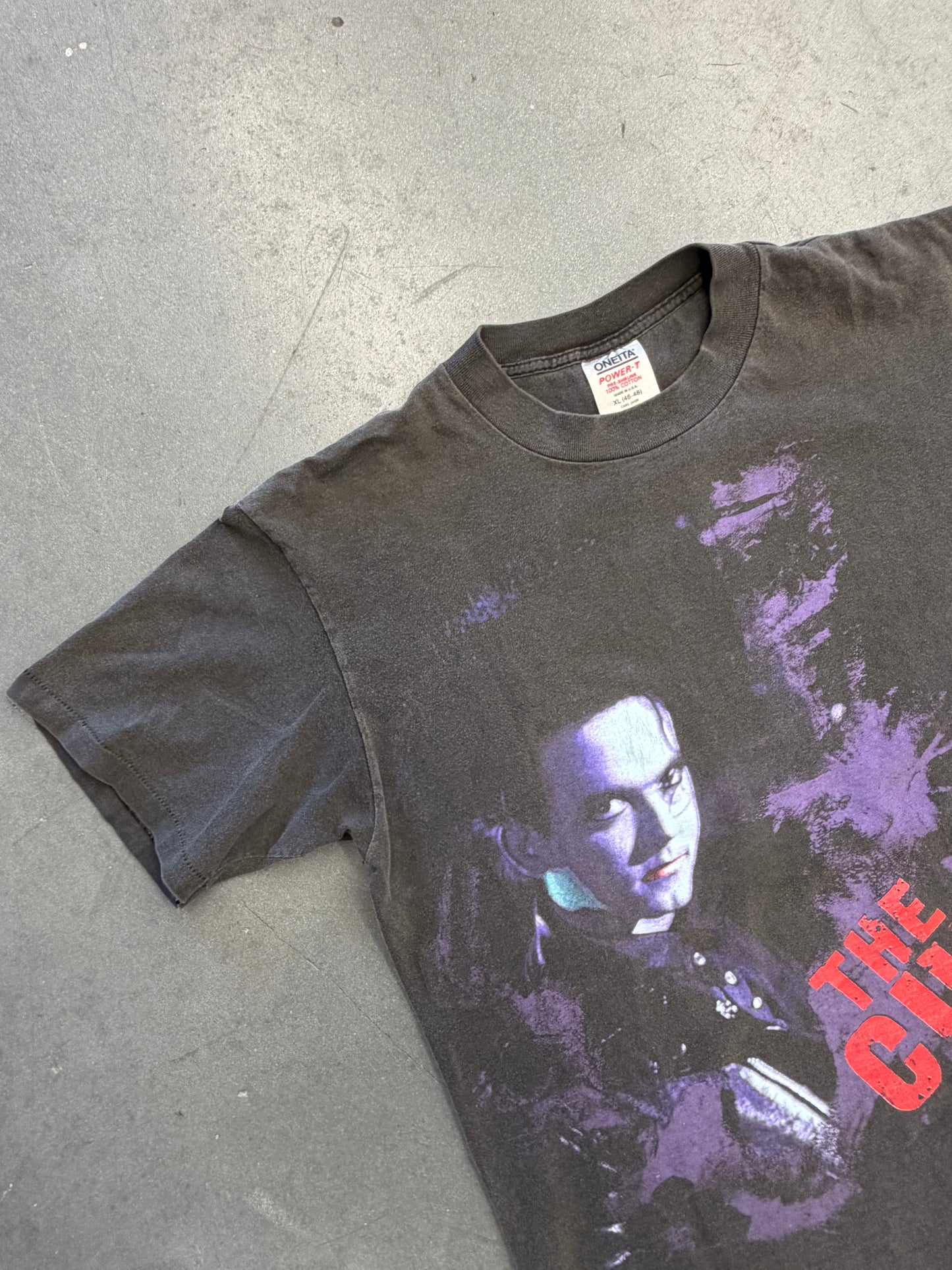 1989 THE CURE THE PRAYER TOUR TEE (ONEITA TAG)
