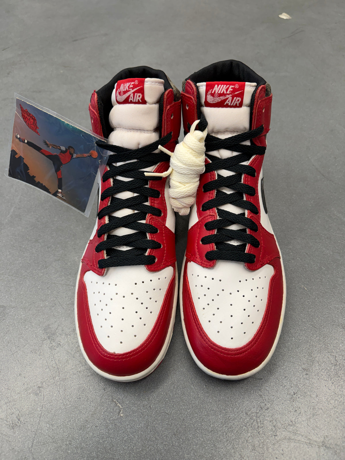 1985 AIR JORDAN 1 HIGH CHICAGO (DEADSTOCK NEVER WORN)