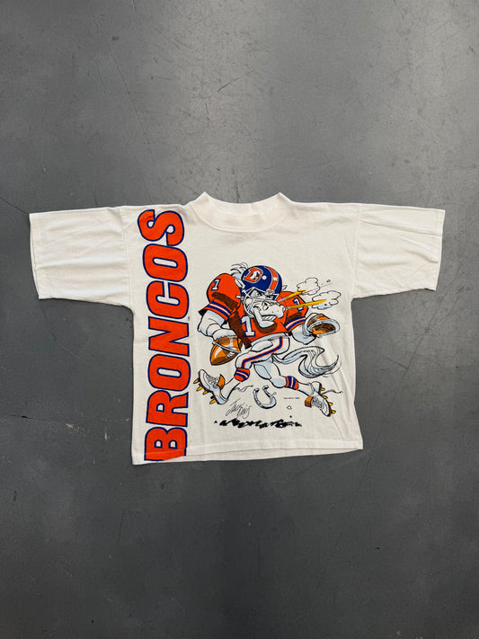 1988 DENVER BRONCOS JACK DAVIS TEE (CARIBE TAG)