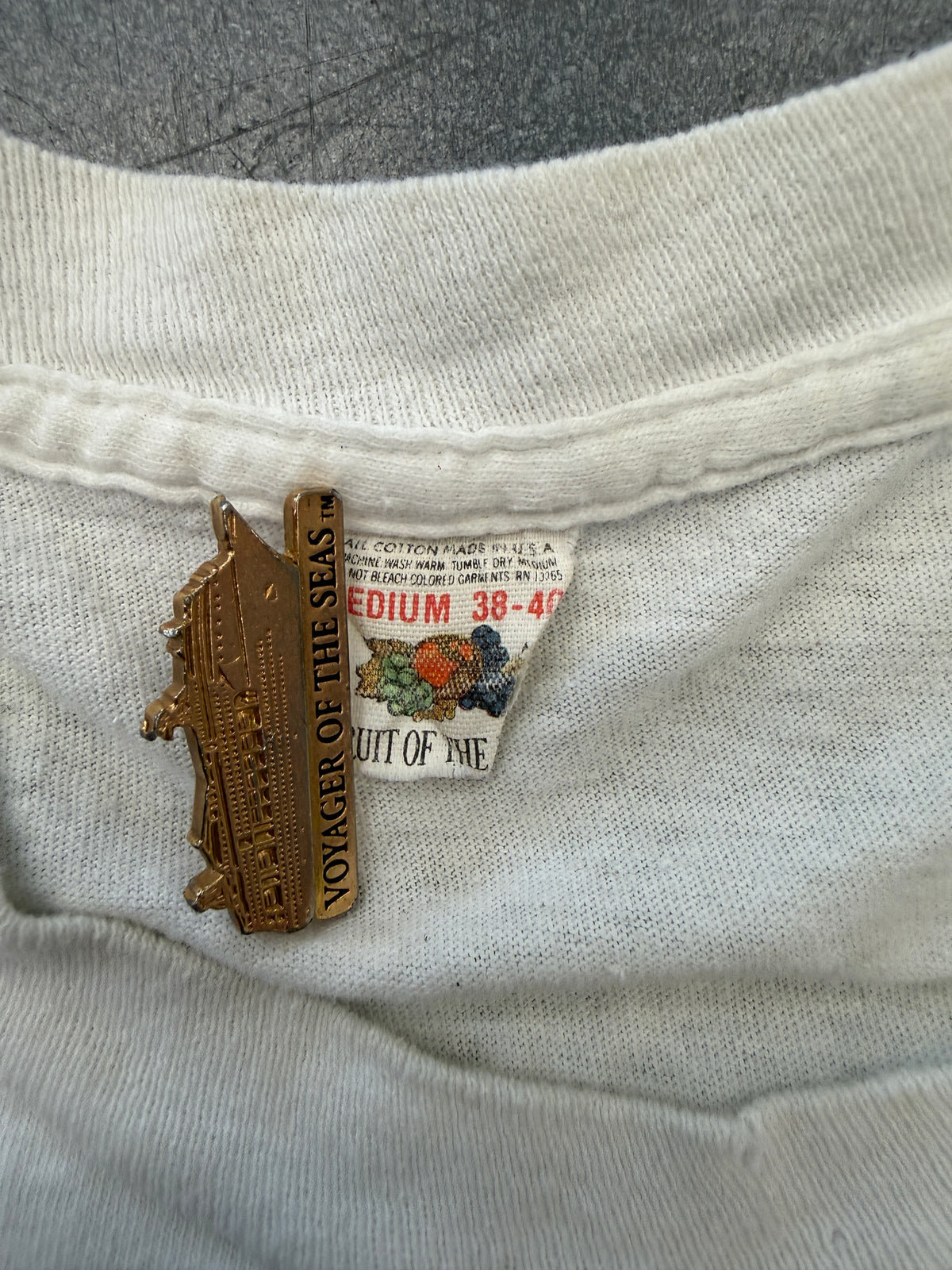 80'S MALEVOLENT CREATION VIOLENT OFFSPRING CROPPED CUT-OFF TEE (FOTL TAG)