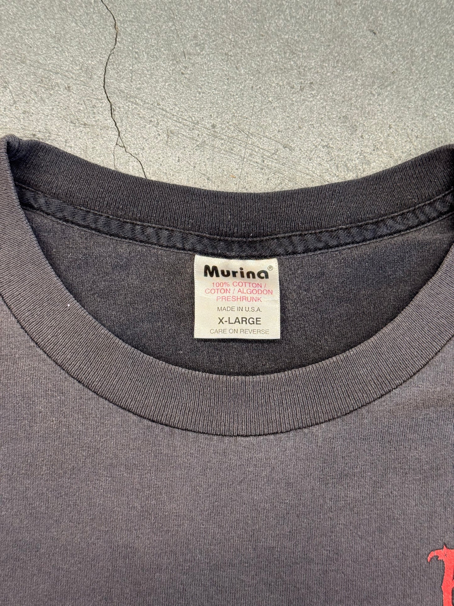 2000 BIKETOBERFEST BOOT HILL SALOON ACROSS FROM THE CEMETERY POCKET TEE (MURINA TAG)