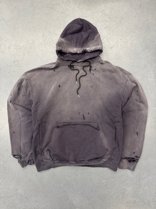 MAISON MIHARA YASUHIRO READY TO WEAR DISTRESSED HOODIE