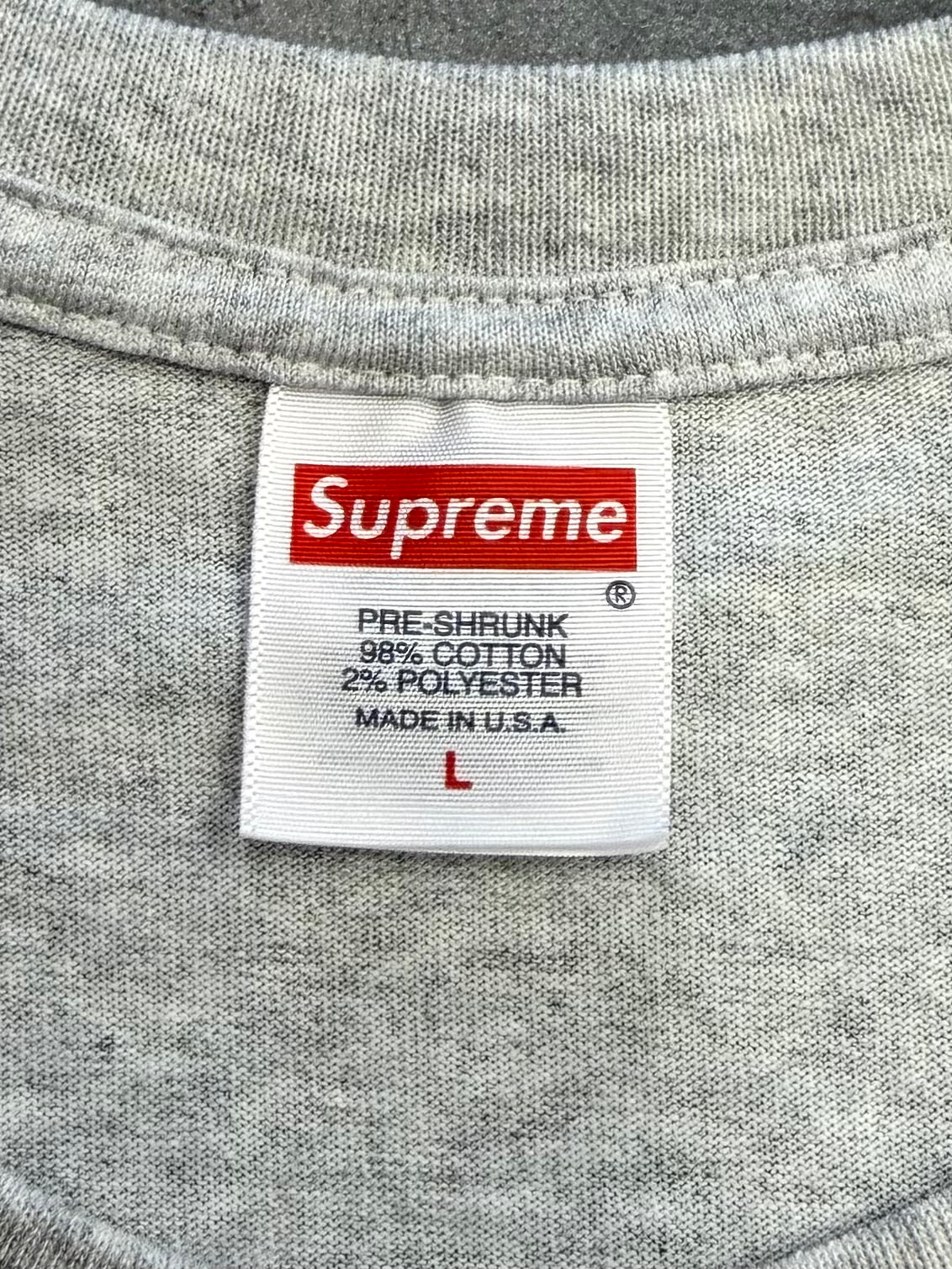 SS23 SUPREME TRASH TEE - ASH GREY