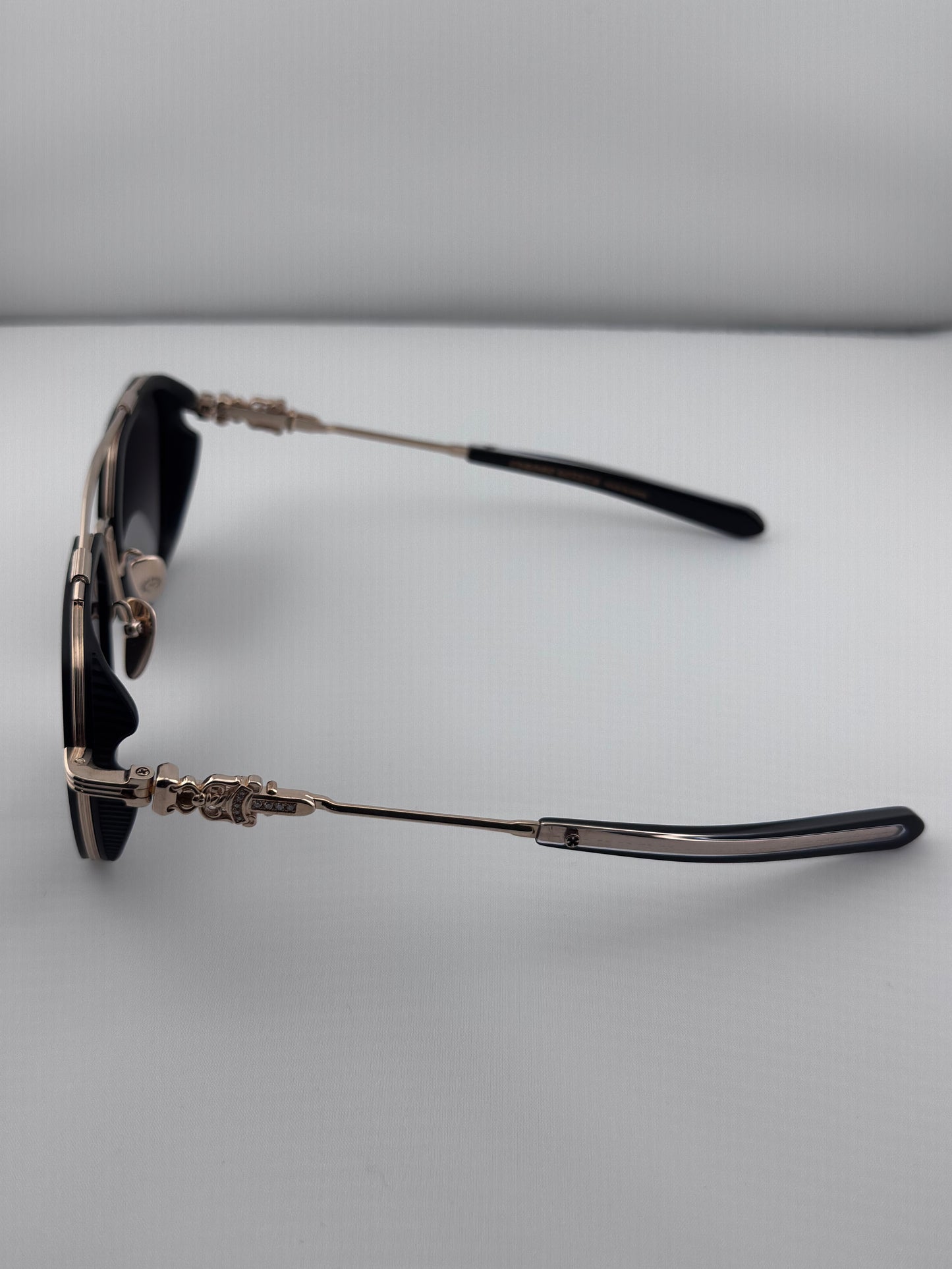 CHROME HEARTS ‘HOTATION’ DIAMOND SUNGLASSES (PRE-OWNED WITH CASE)