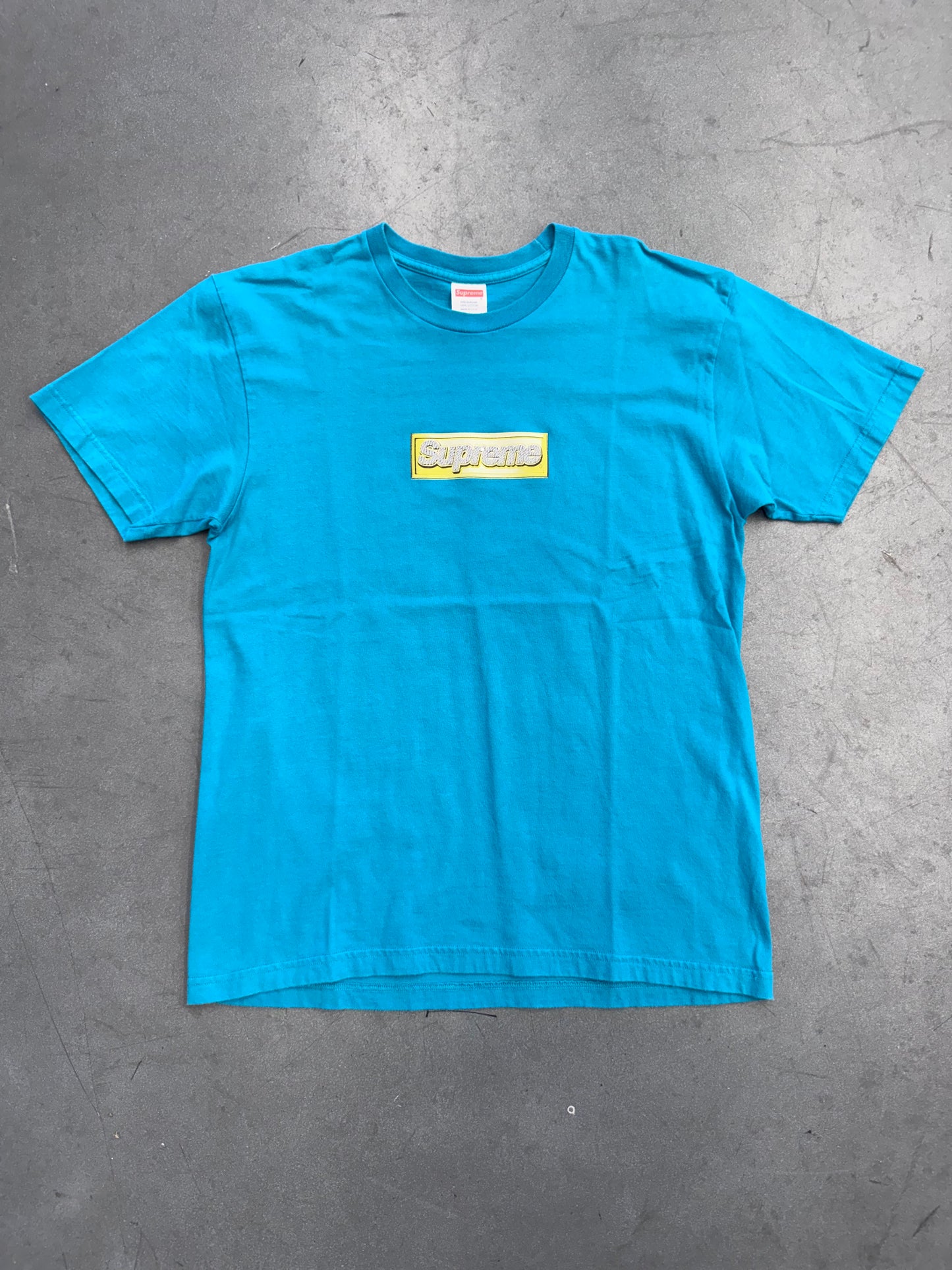 2006 SUPREME BLING TEAL BOX LOGO