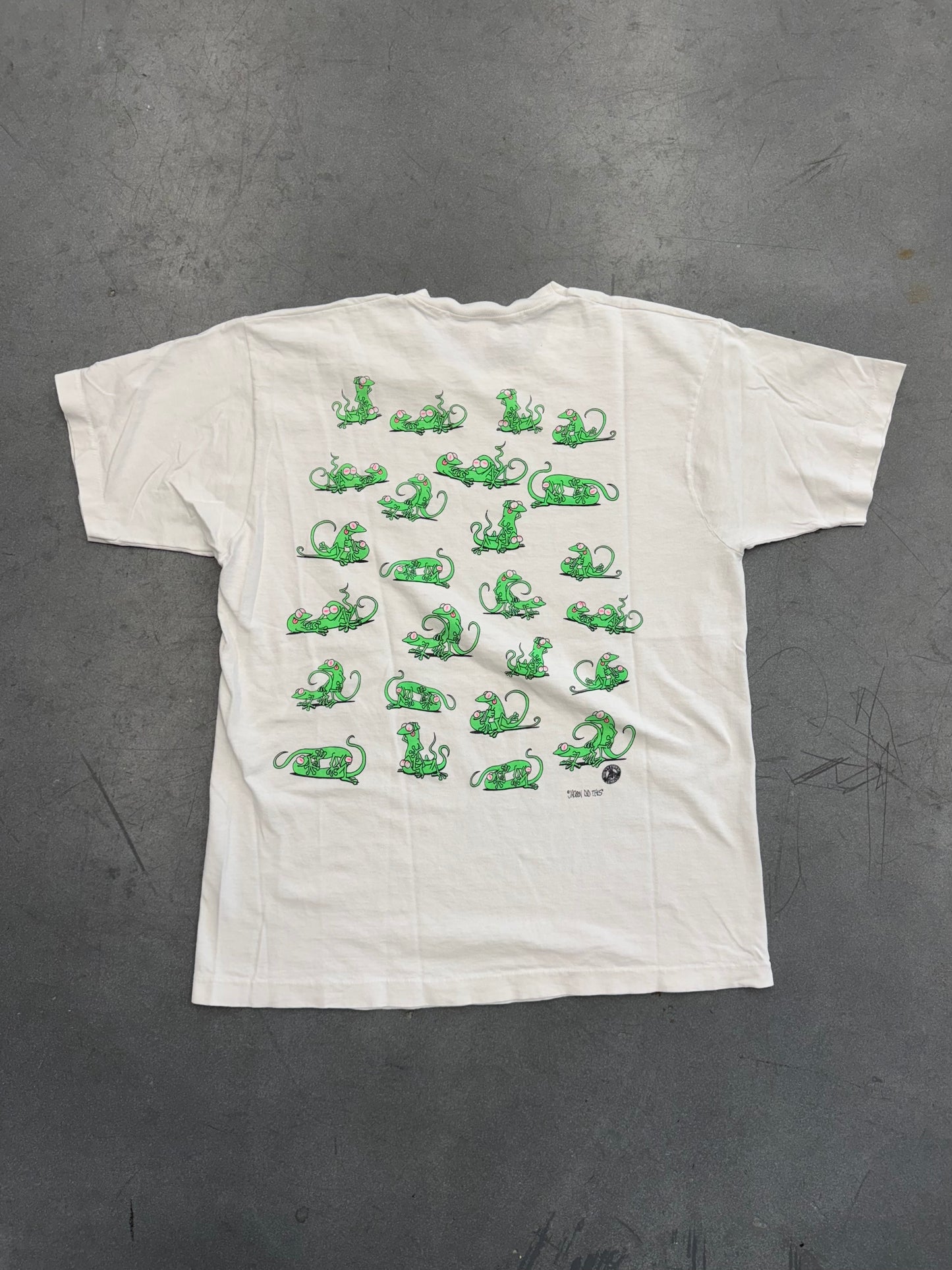 90'S ARUBA LIZARD SEX POSITIONS TEE (FOTL TAG)