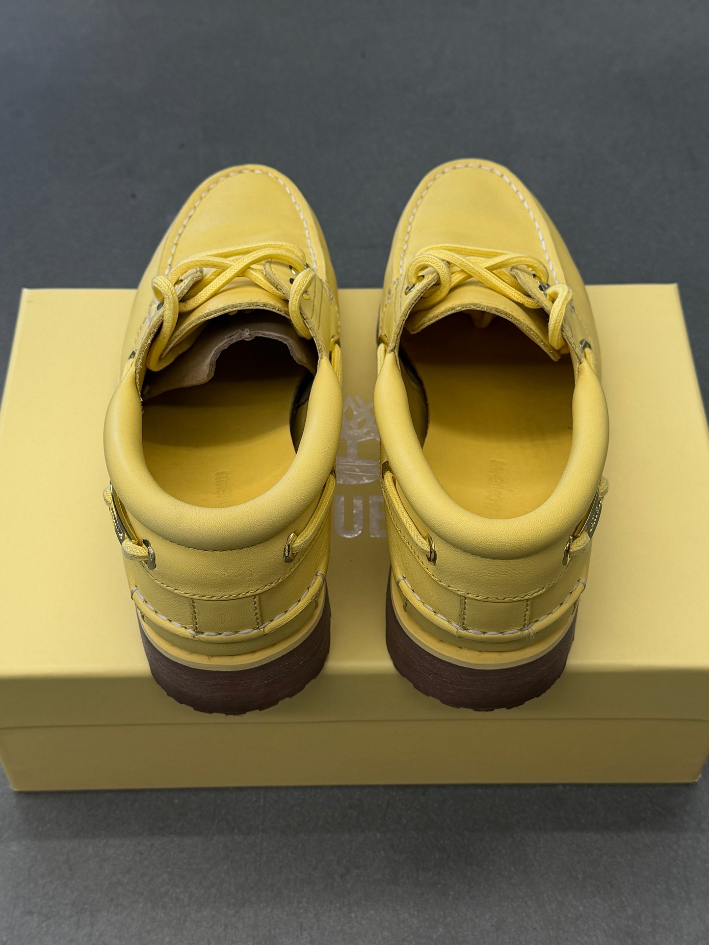 2025 TIMBERLAND 3-EYE CLASSIC LUG BOAT SHOE JACQUEMUS LA BATEAU (W/BOX)