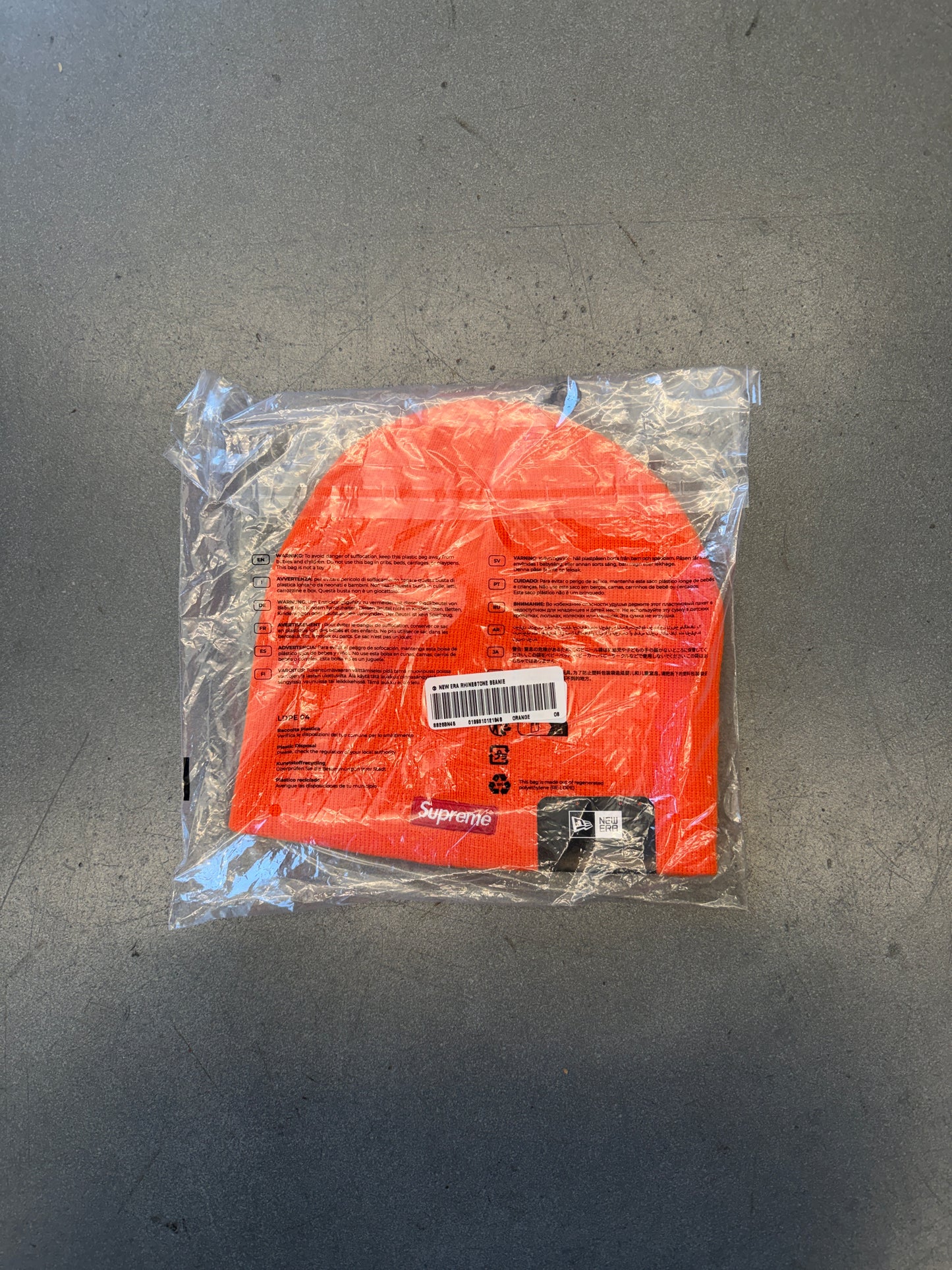 SS26 SUPREME RHINESTONE NEW ERA BEANIE