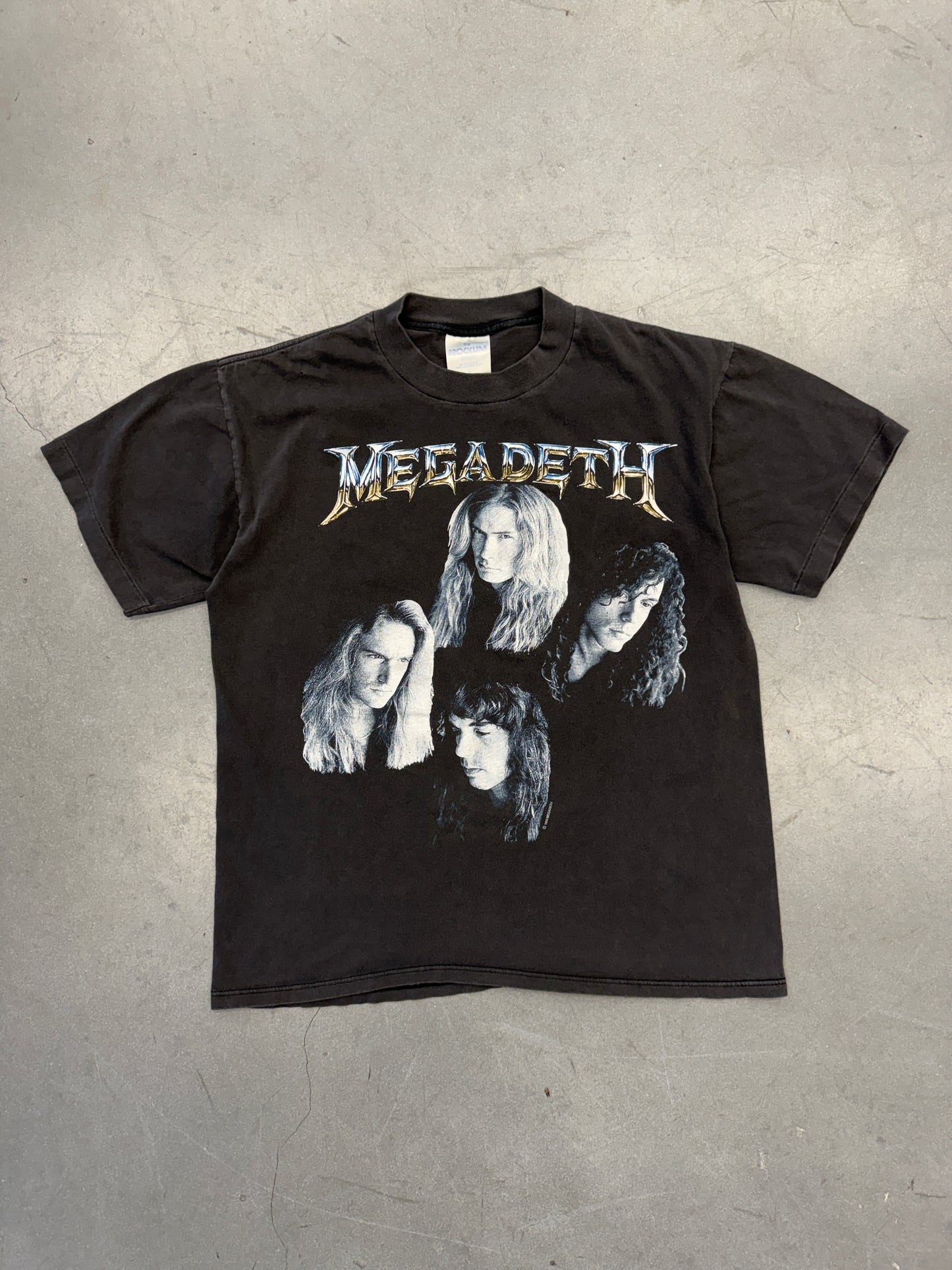 1992 MEGADETH "COUNTDOWN TO EXTINCTION" TEE (BROCKUM TAG)