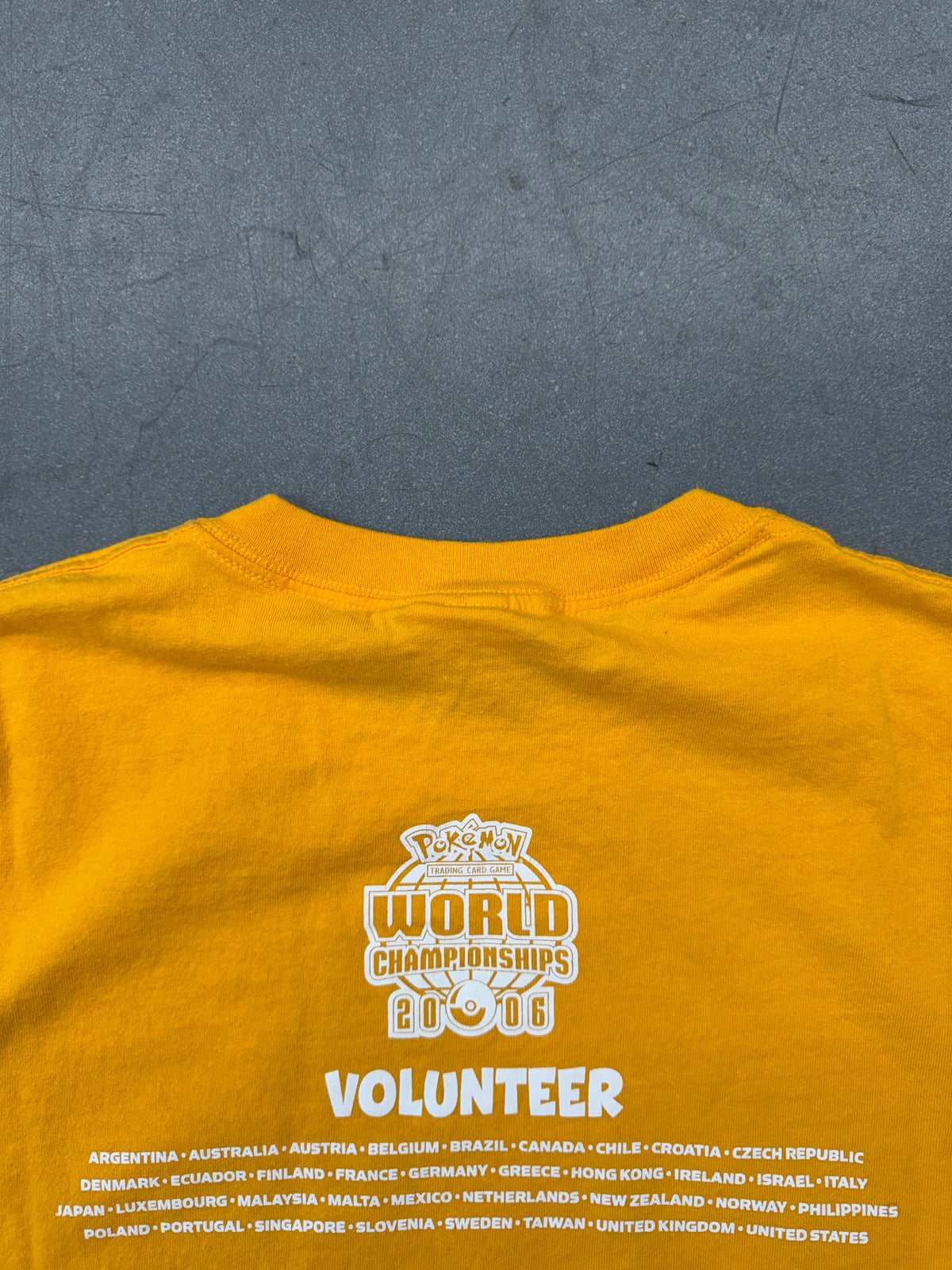 2006 POKEMON WORLD CHAMPIONSHIPS ANAHEIM CALIFORNIA TEE (GILDAN TAG)