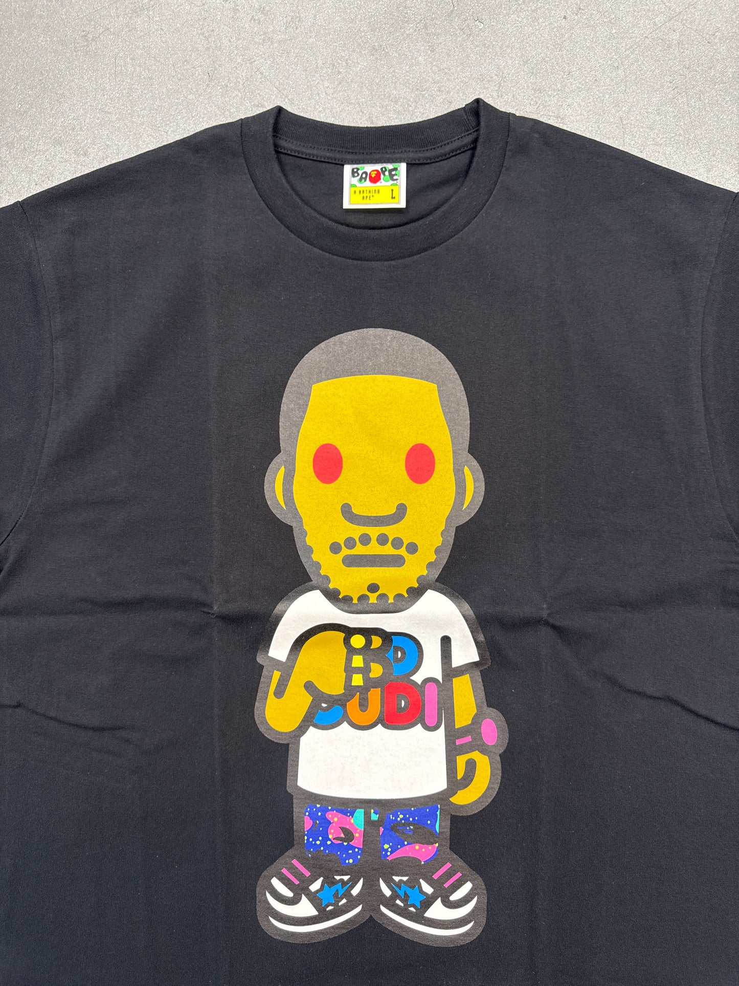 SS21 BAPE A BATHING APE KID CUDI CHARACTER TEE
