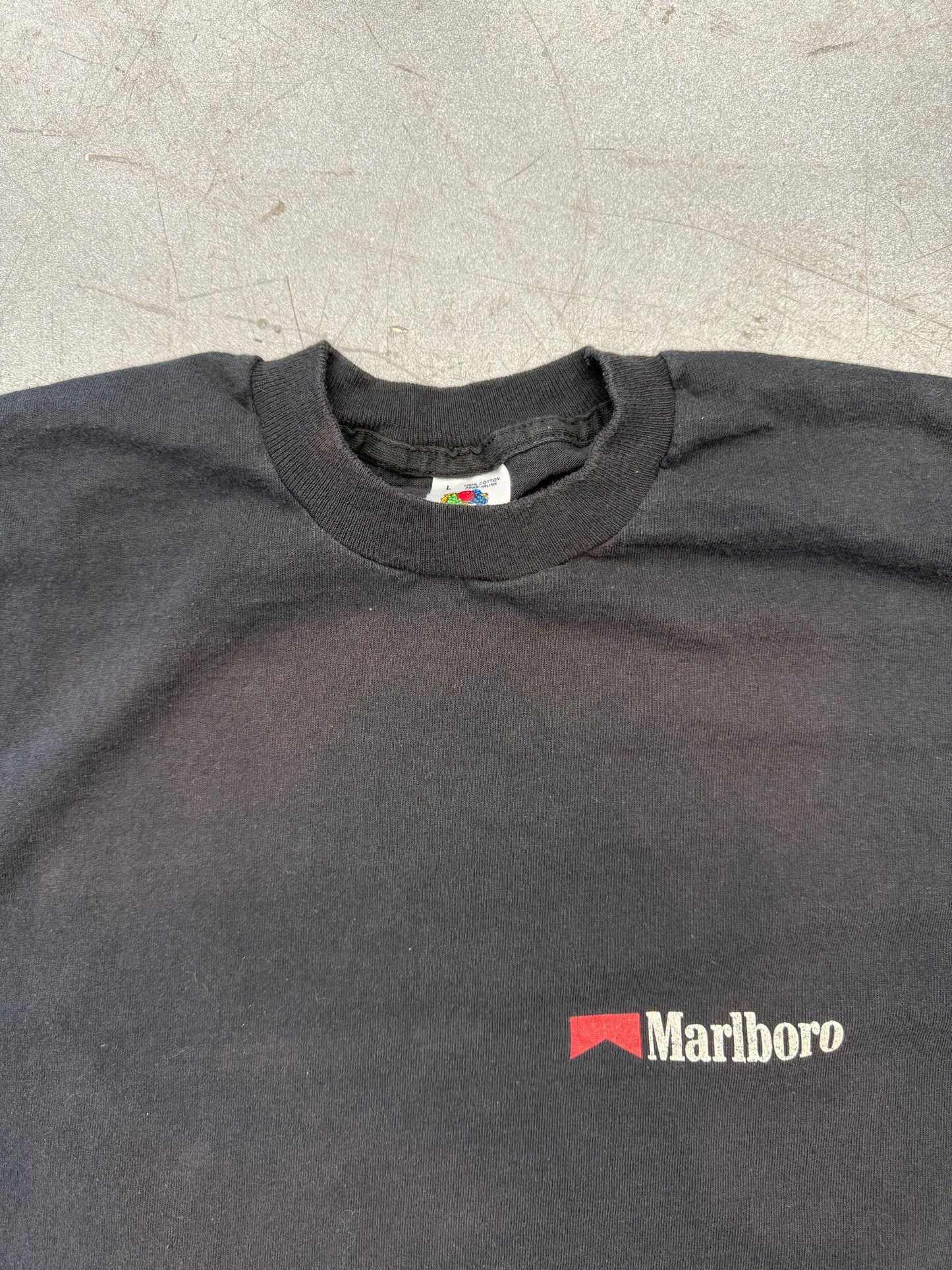 90S MARLBORO WILD WEST COLLECTION COWBOY MULLET TEE (FOTL TAG)