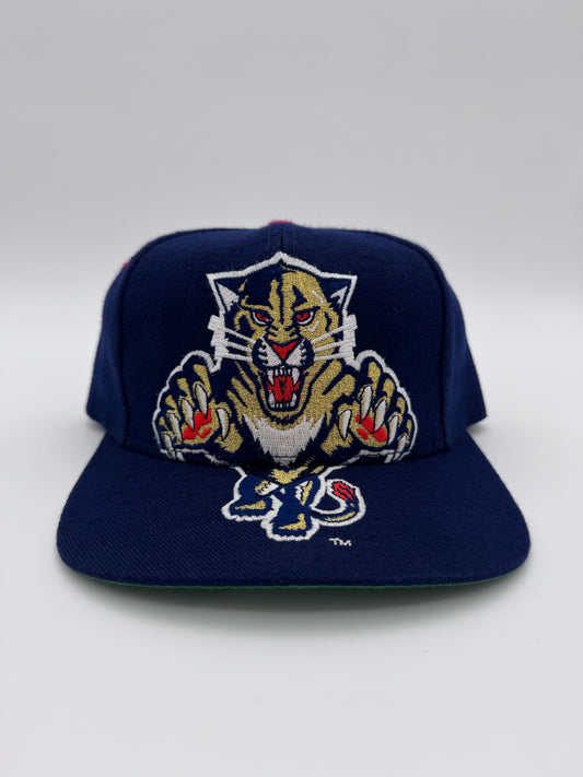 90S FLORIDA PANTHERS BIG LOGO GRAFFITI AJD SNAPBACK HAT