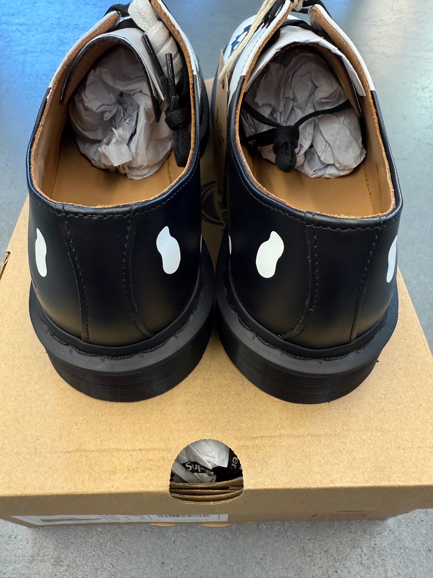 FW25 SUPREME DR. MARTENS 1461 3-EYE SHOE - BLACK