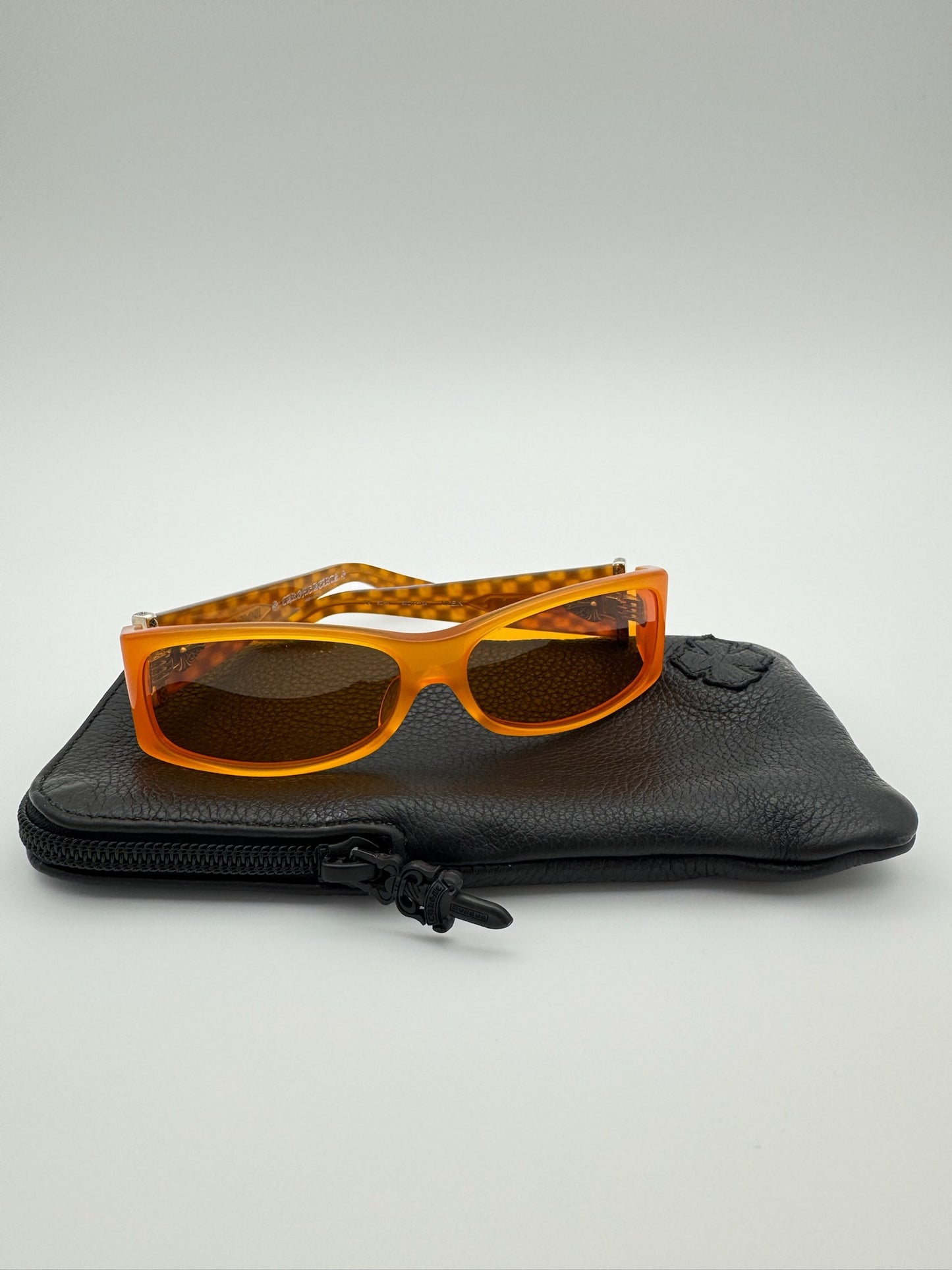 CHROME HEARTS X MATTY BOY 99 EYES ULEIN SQUARE SUNGLASSES WITH CASE