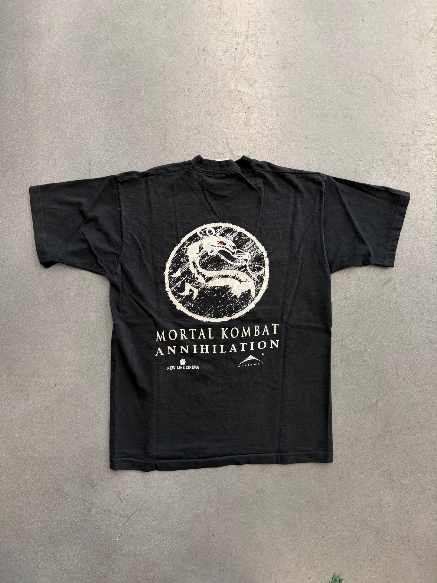 90S MORTAL KOMBAT ANNIHILATION SPAWN TEE (FOTL TAG)