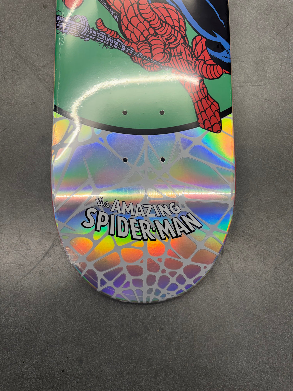 HUF MARVEL THE AMAZING SPIDER-MAN SKATEBOARD (SEALED MYSERY PACK)