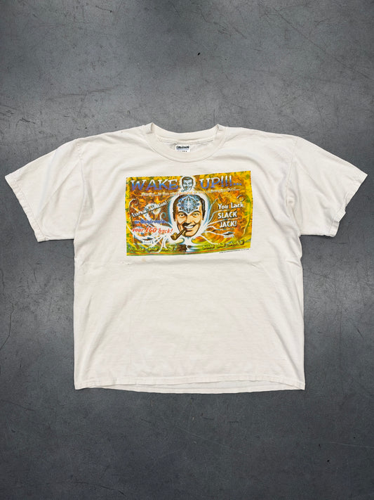 1998 CHURCH OF THE SUBGENIUS WAKE UP!!! …TEE (GILDAN ULTRA COTTON TAG)