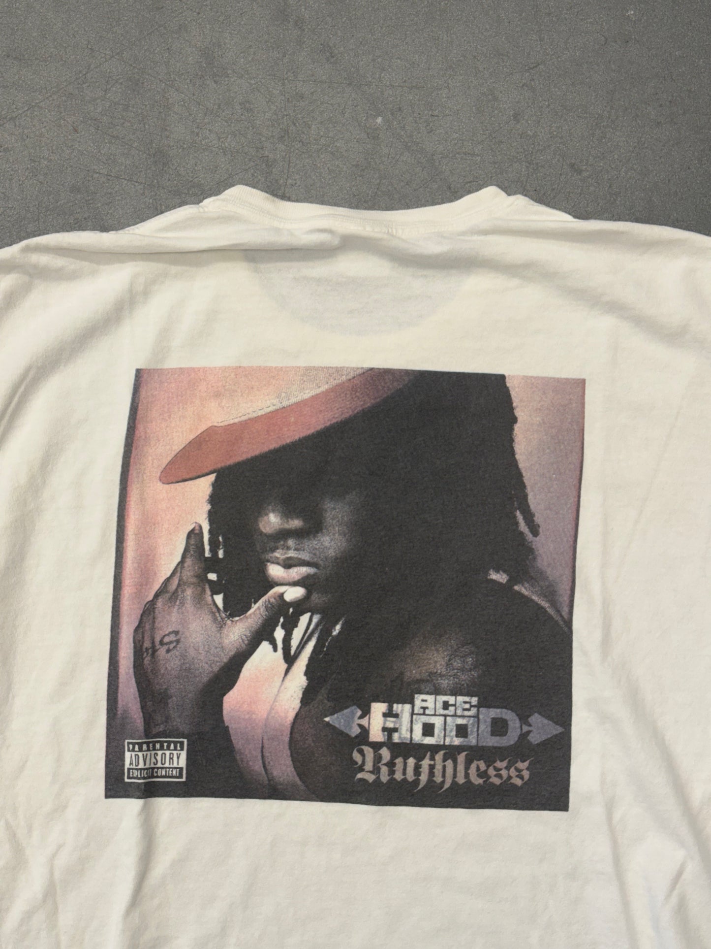 Y2K ACE HOOD RUTHLESS ALBUM COVER PROMO TEE (GILDAN HEAVY TAG)