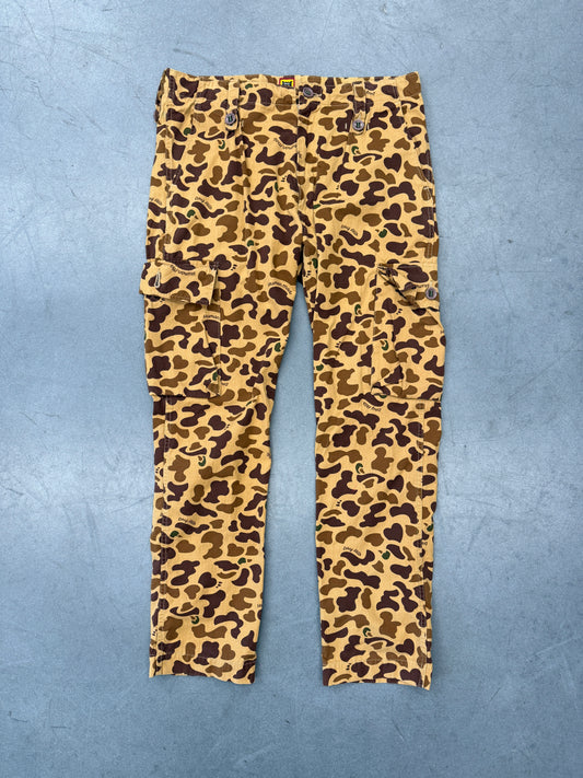 HUMAN MADE CARGO DUCK CAMO PANTS