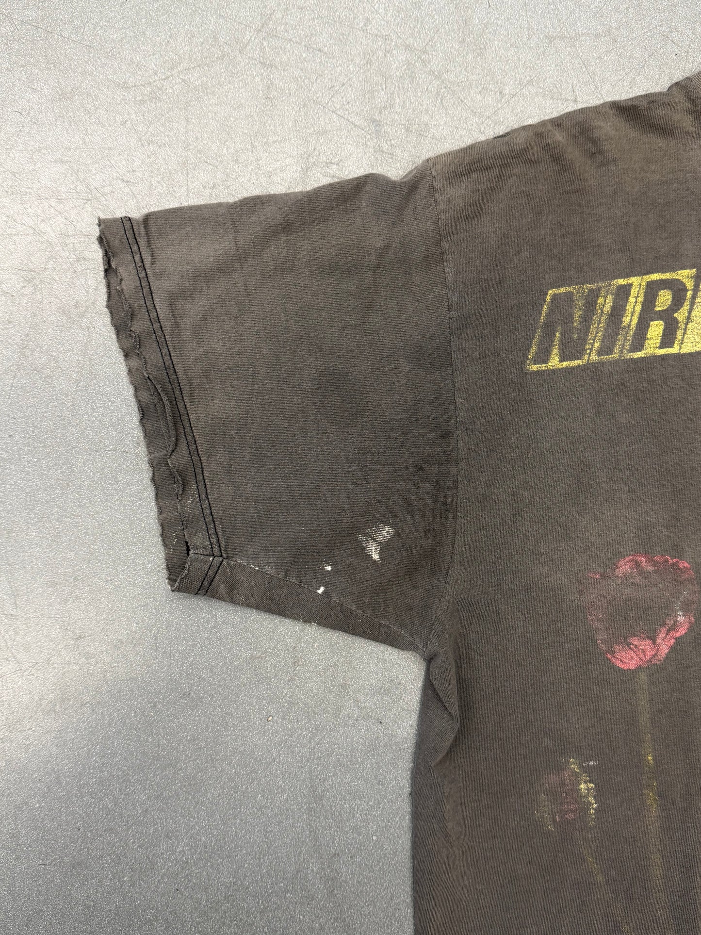 1993 NIRVANA INCESTICIDE SMOKED TEE (GIANT BY TULTEX TAG)
