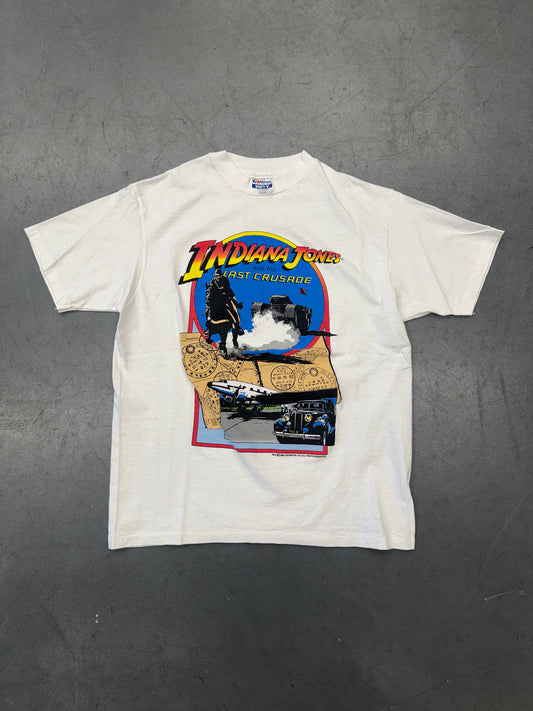 1989 INDIANA JONES AND THE LAST CRUSADE TEE