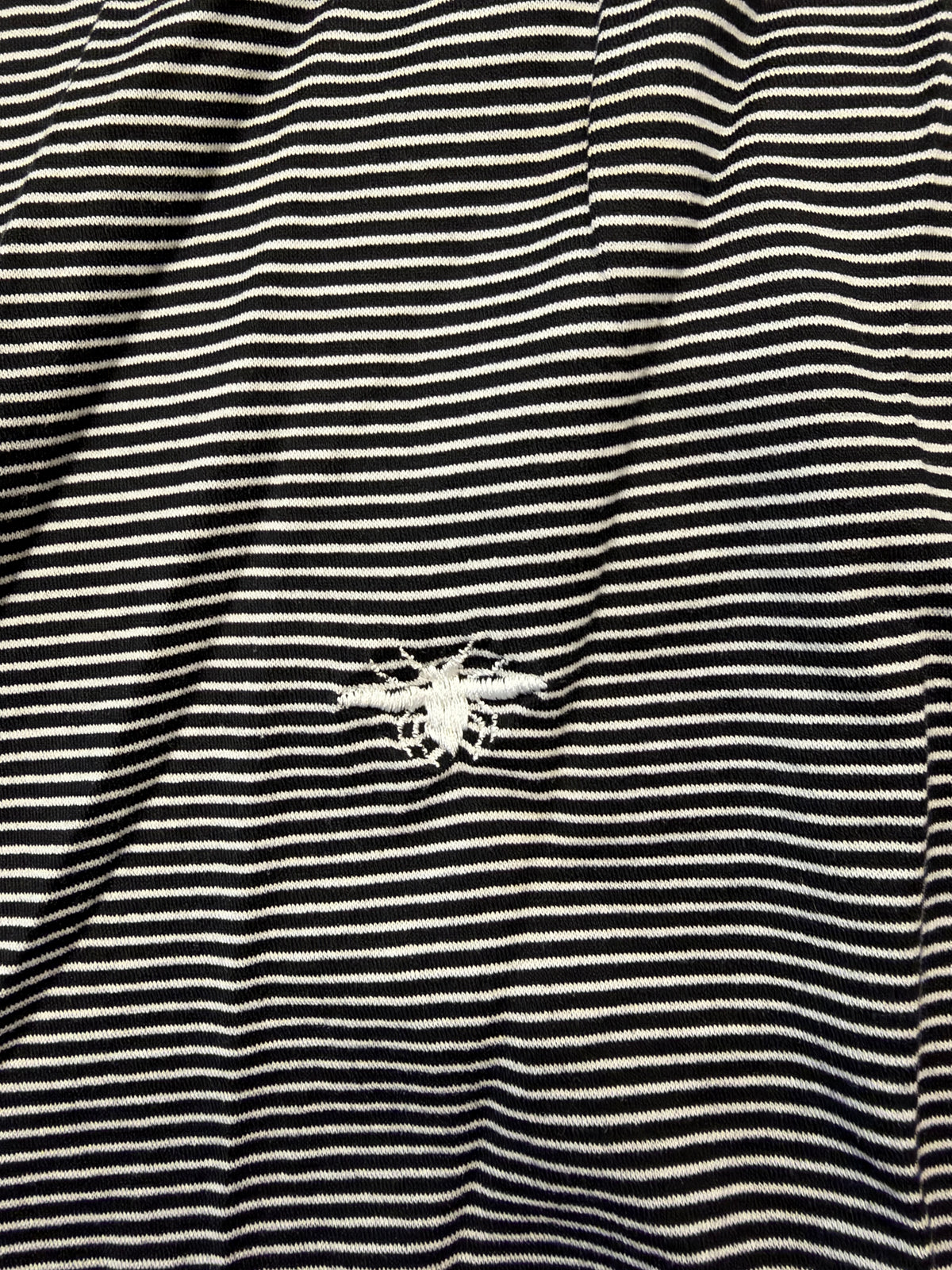 SS03 DIOR HOMME STRIPED BEE POLO BY HEDI SLIMANE