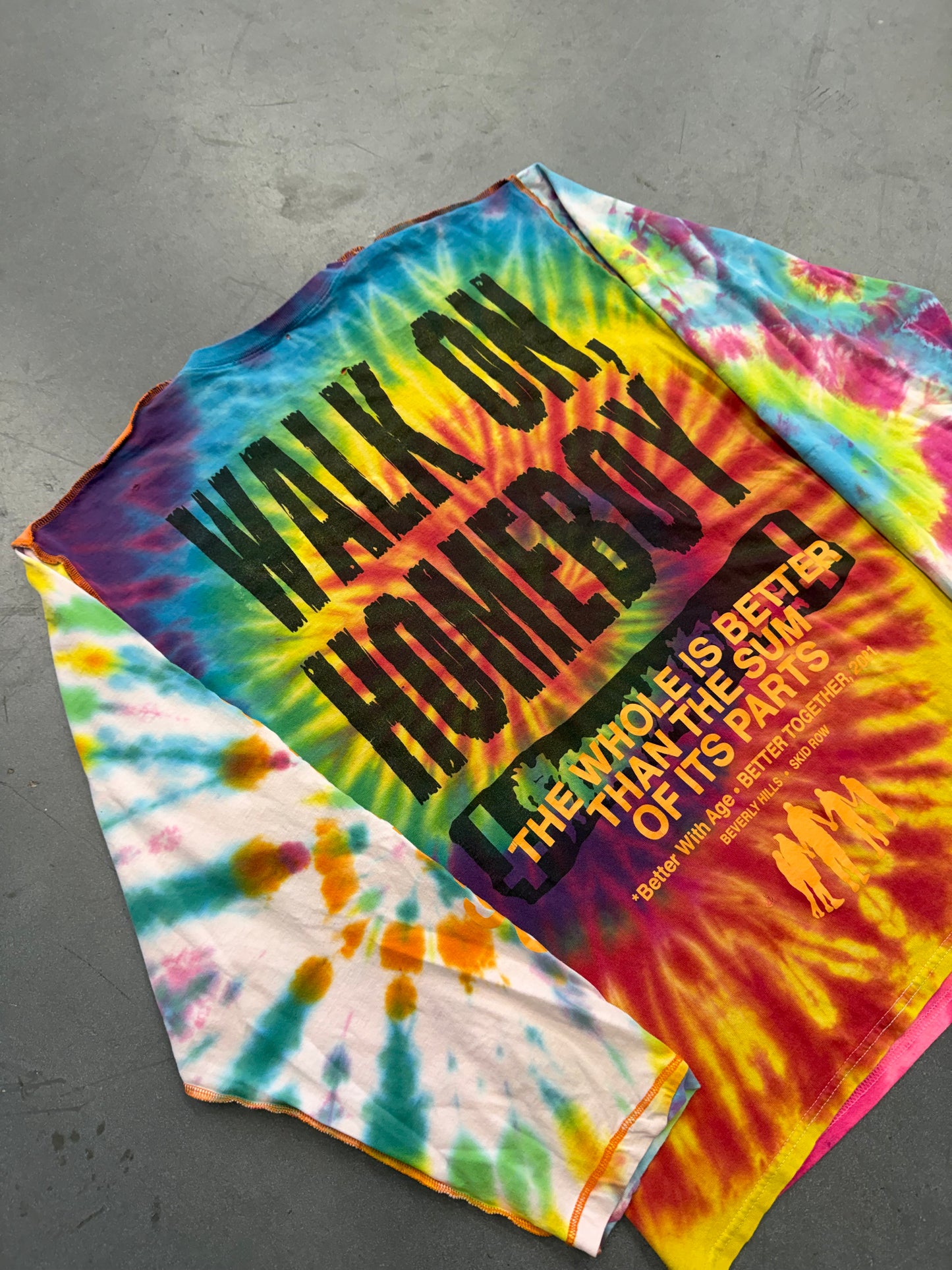 2021 BETTER WITH AGE WALK ON, HOMEBOY THE WHOLE IS BETTER THAN THE SUM OF ITS PARTS TEE