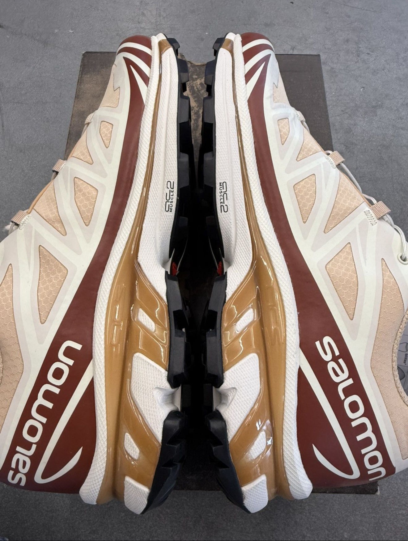 SIZE 10 2022 KITH SALOMON XT-6 GORE-TEX BURNT HENNA (NEW WITH BOX)