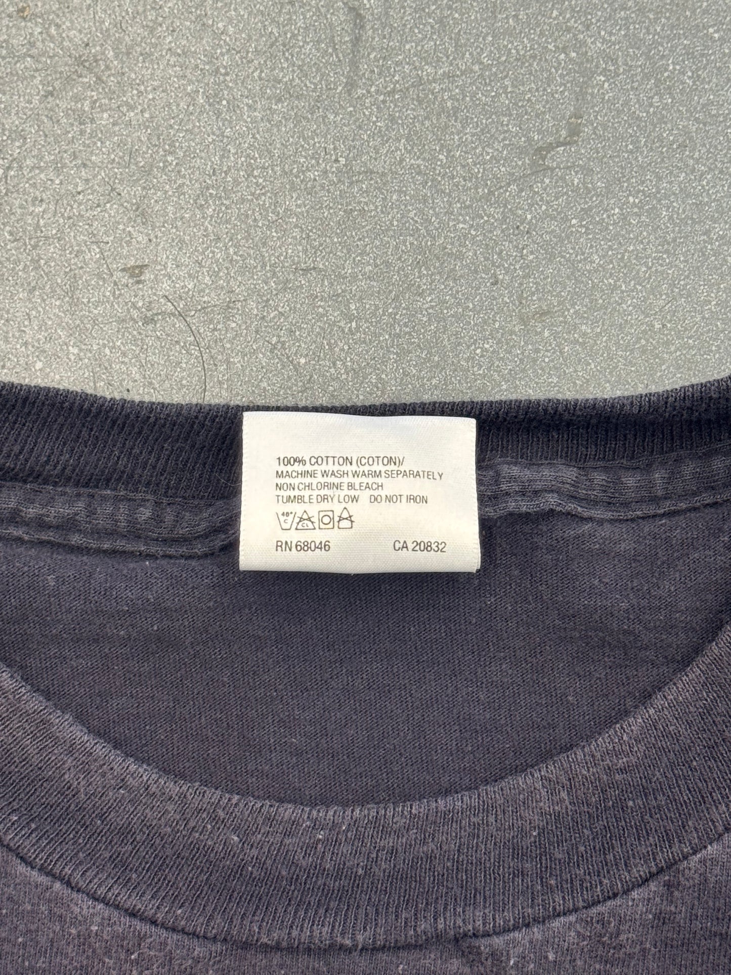 1992 CHICAGO BULLS SHATTERED BACKBOARD TEE (TULTEX TAG)