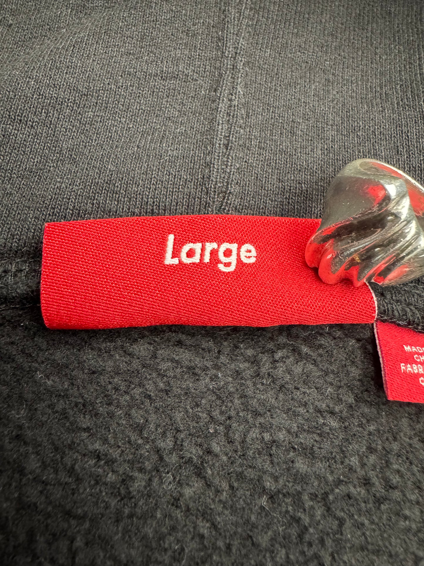 SS25 SUPREME DAMIEN HIRST SHARK ZIP UP HOODED SWEATSHIRT