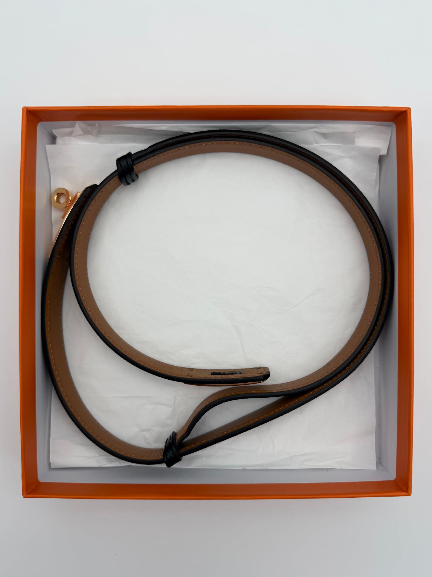 HERMES KELLY 18 BELT (W/BOX)