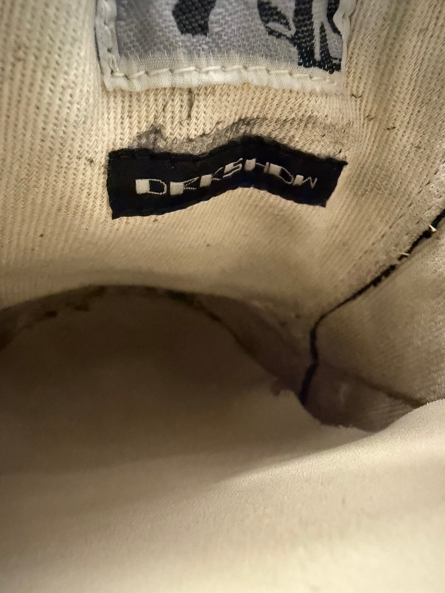 RICK OWENS DRKSHDW SLASHED LOW SNEAKS