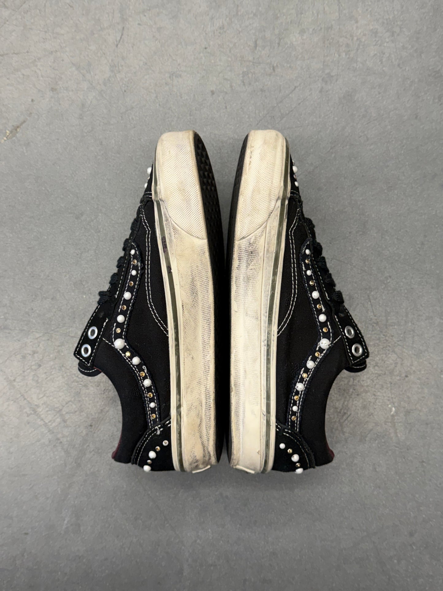 2024 VANS OTW OLD SKOOL 36 PEARLIZED PACK - BLACK (VERY WORN) (W/ BOX)