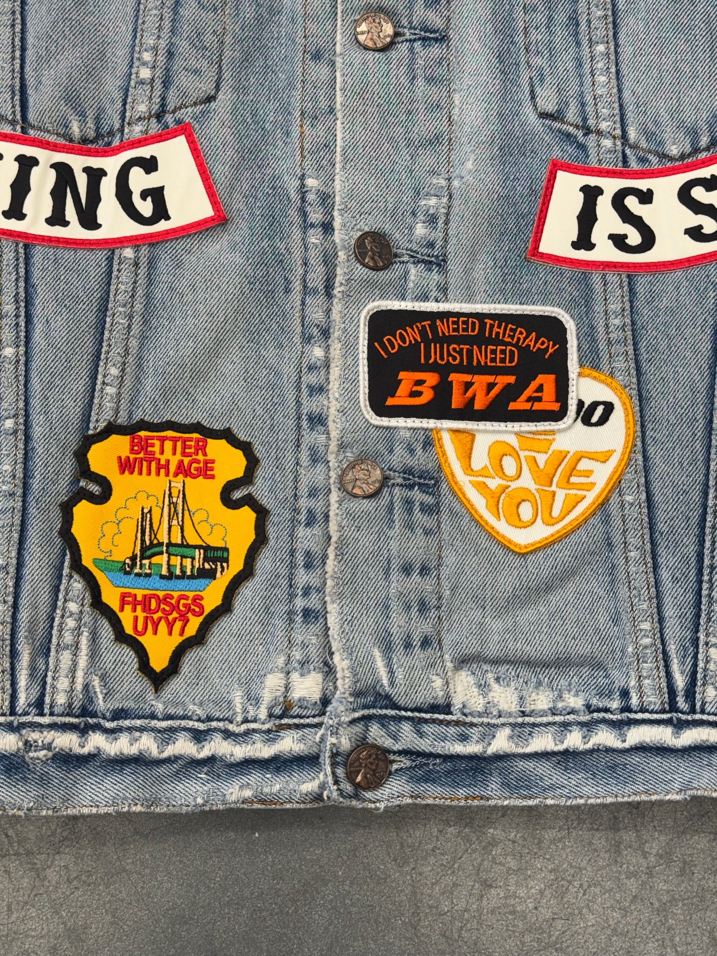 BETTER WITH AGE CLARK DENIM JACKET