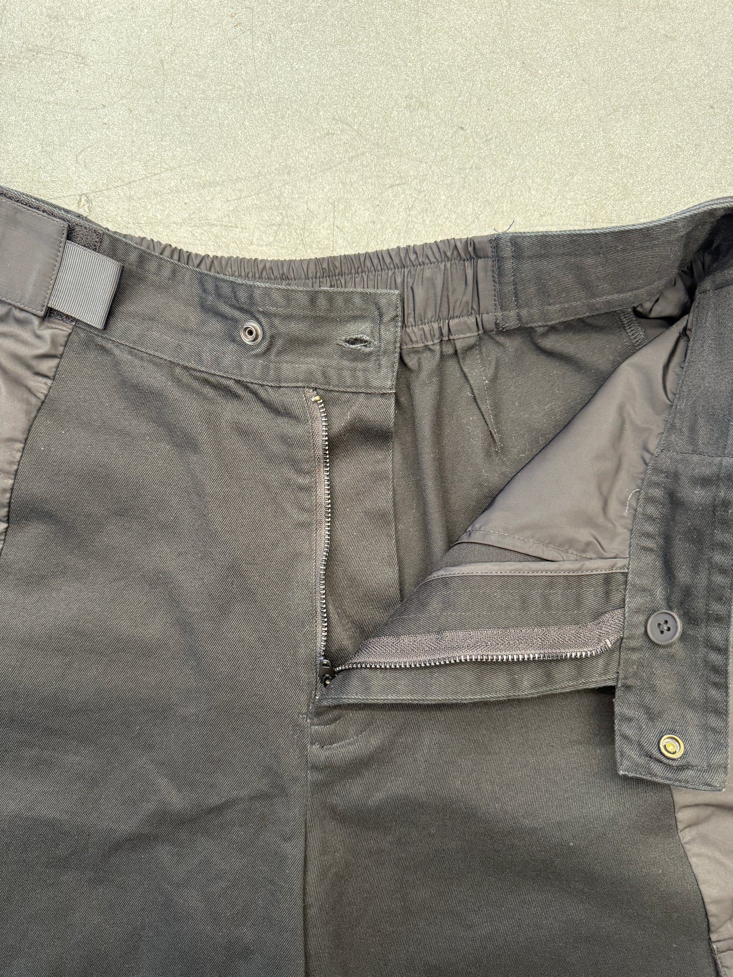 A-COLD-WALL CARGO CORE SHORTS - BLACK