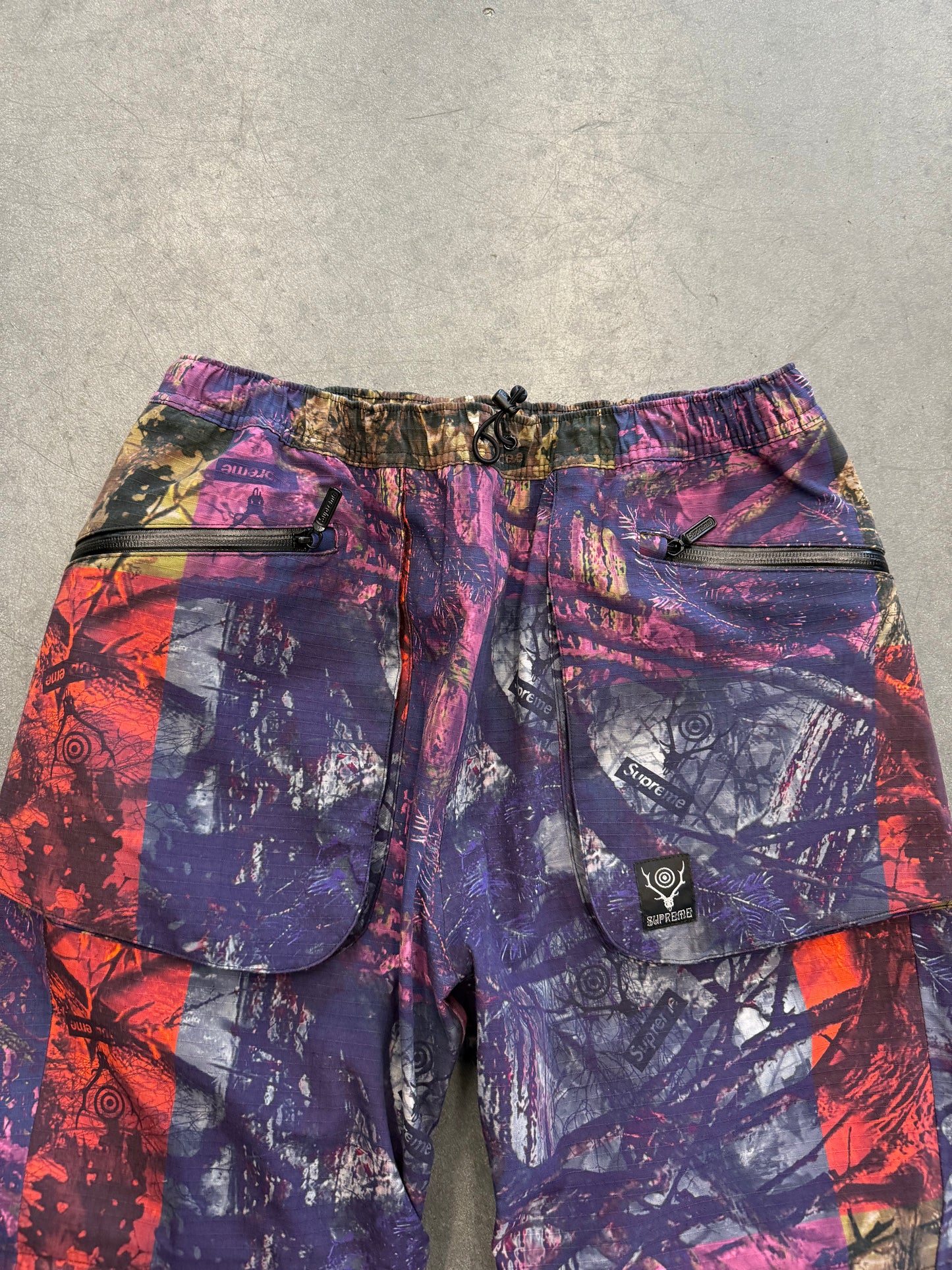 SS21 SUPREME SOUTH2 WEST8 RIVER TREK CONVERTABLE PANTS CAMO