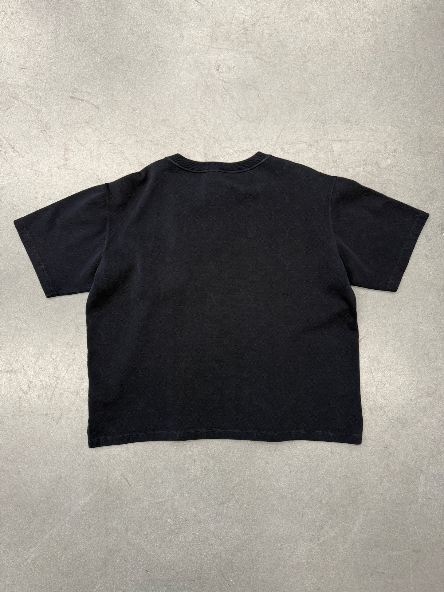 LOUIS VUITTON 3D POCKET MONOGRAM JACQUARD TEE