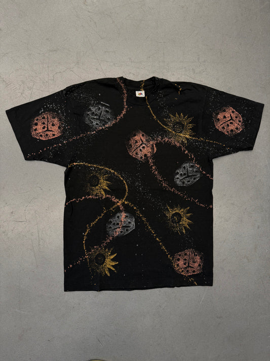 90'S ABSTRACT DICE SAWS ART AOP TEE (FOTL TAG)