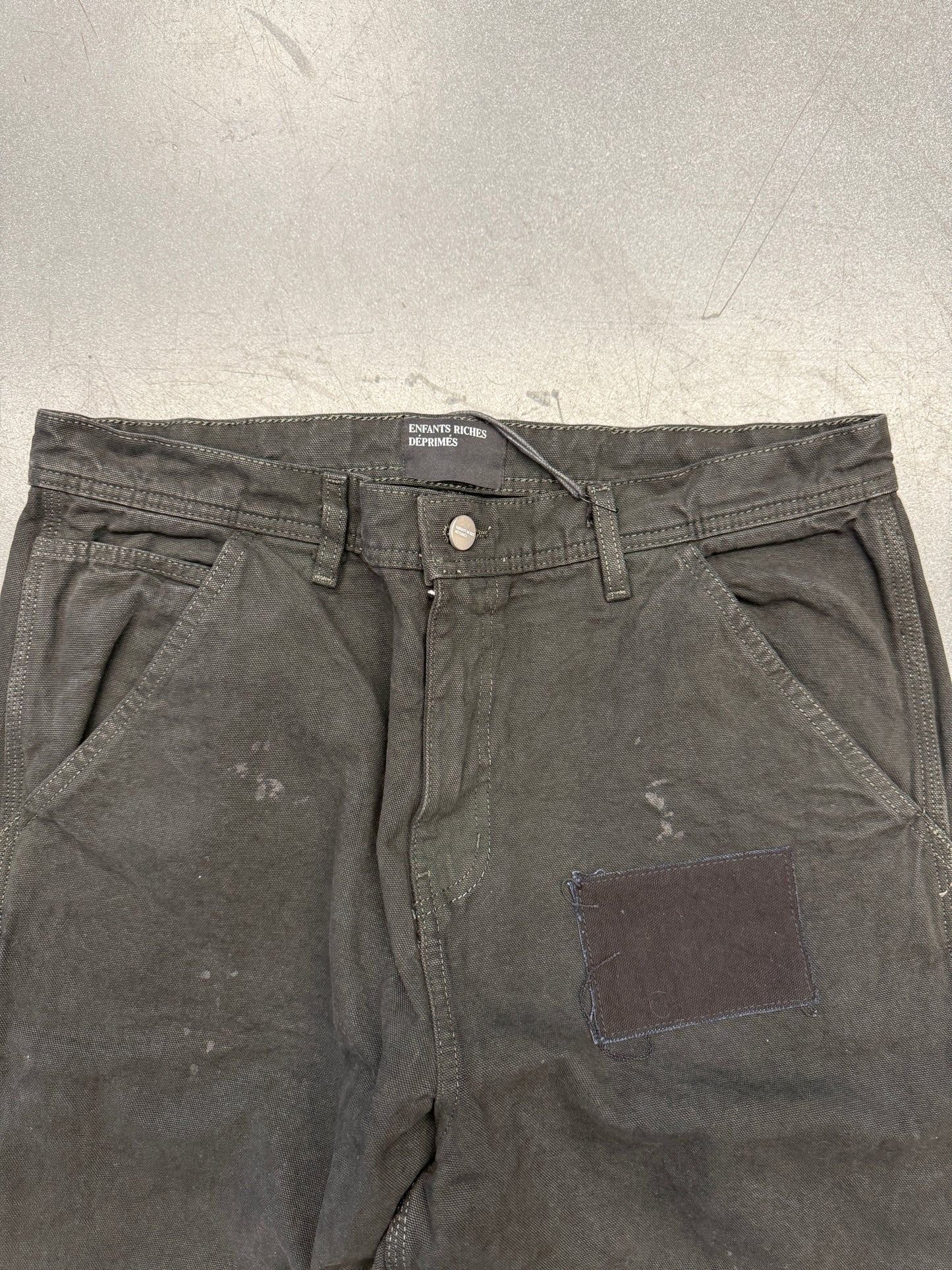ENFANTS RICHES DEPRIMES PAINT PANTS - BLACK