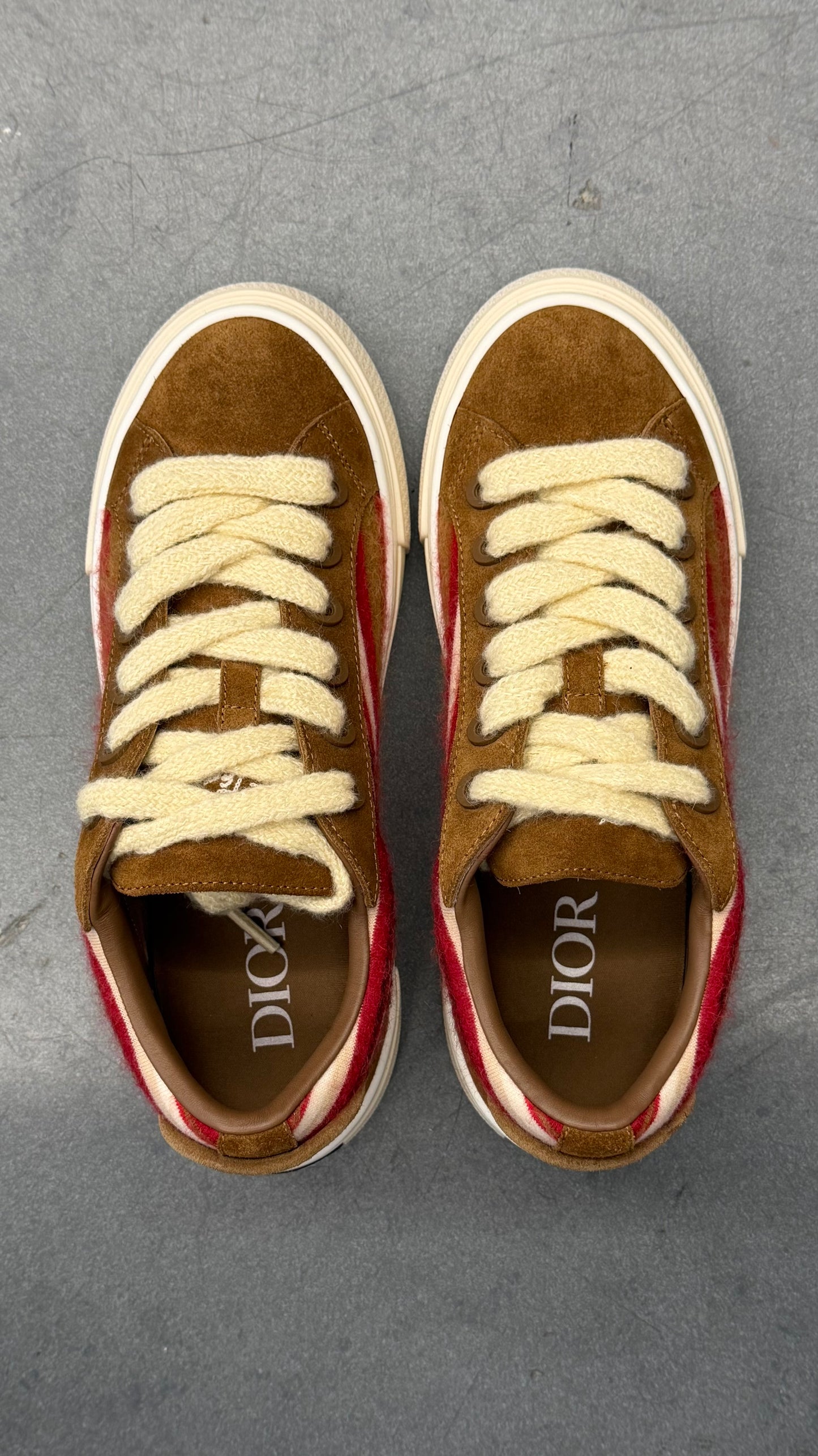 FW23 DIOR B33 DENIM TEARS BOARD SNEAKERS