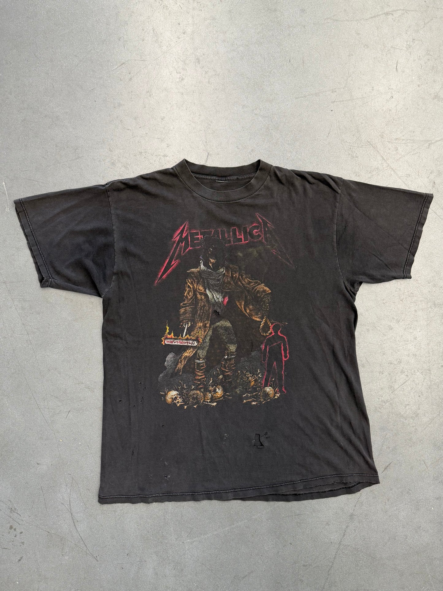 90S METALLICA UNFORGIVEN PROMO TEE (PULLED TAG)