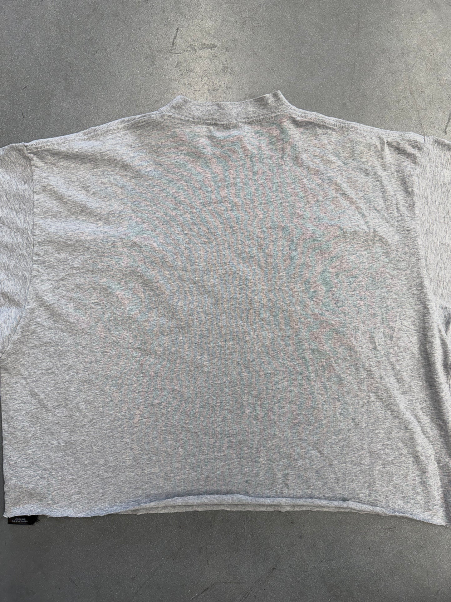 BALENCIAGA BOXING LOGO CROPPED TEE