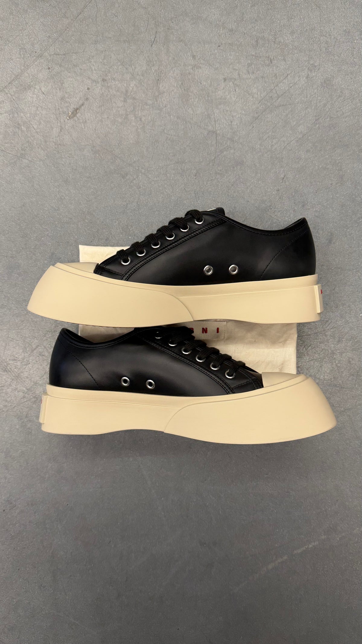 MARNI PABLO LOW-TOP OVERSIZED PLATFORM SNEAKERS