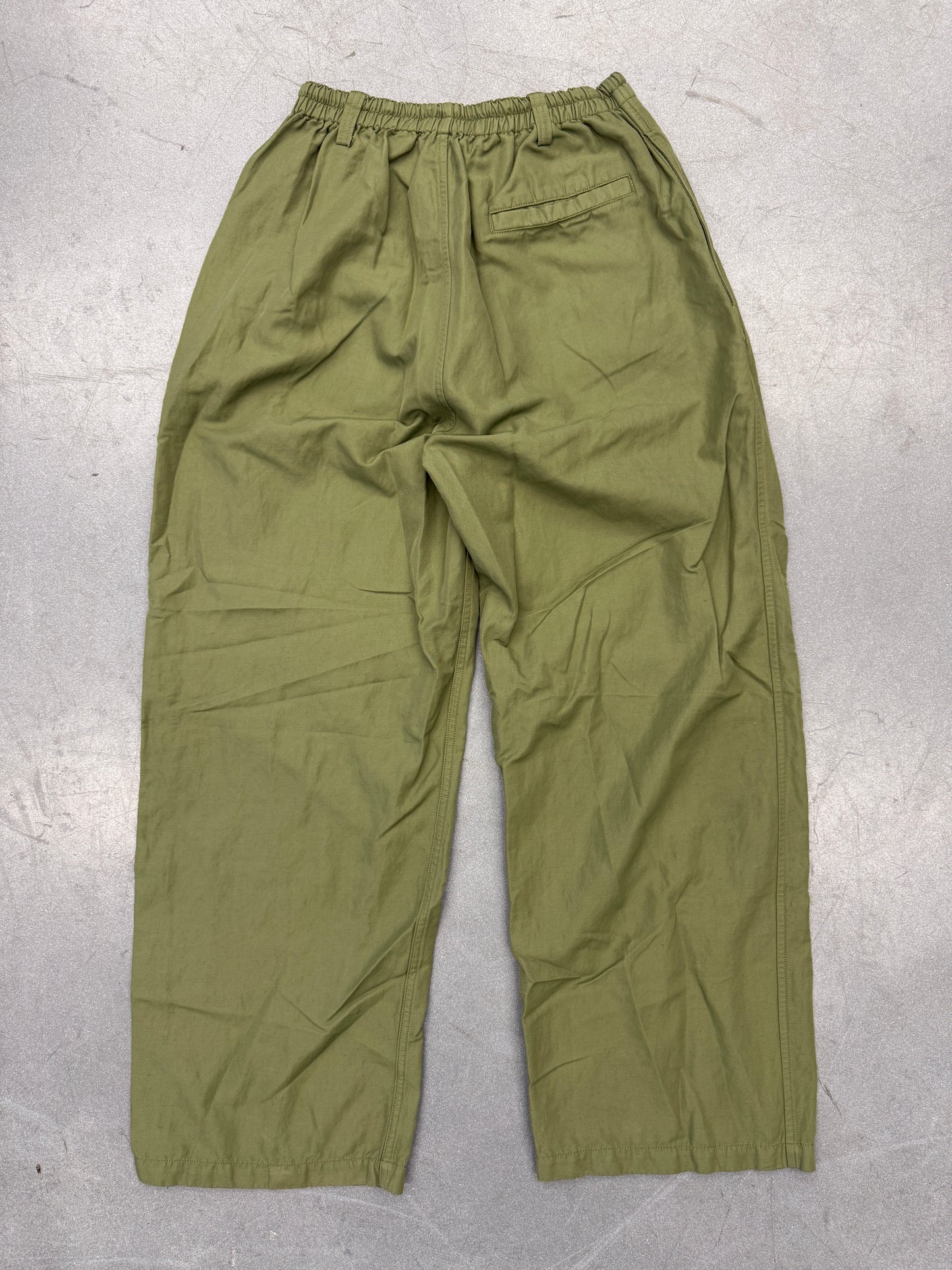 MARNI X NO VACANCY INN GABARDINE PANT - STONE GREEN