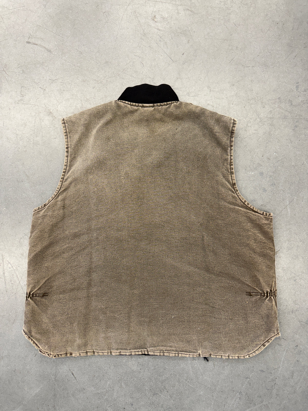 VINTAGE CARHARTT PAINTED PATCHWORK VEST (V02CHT)
