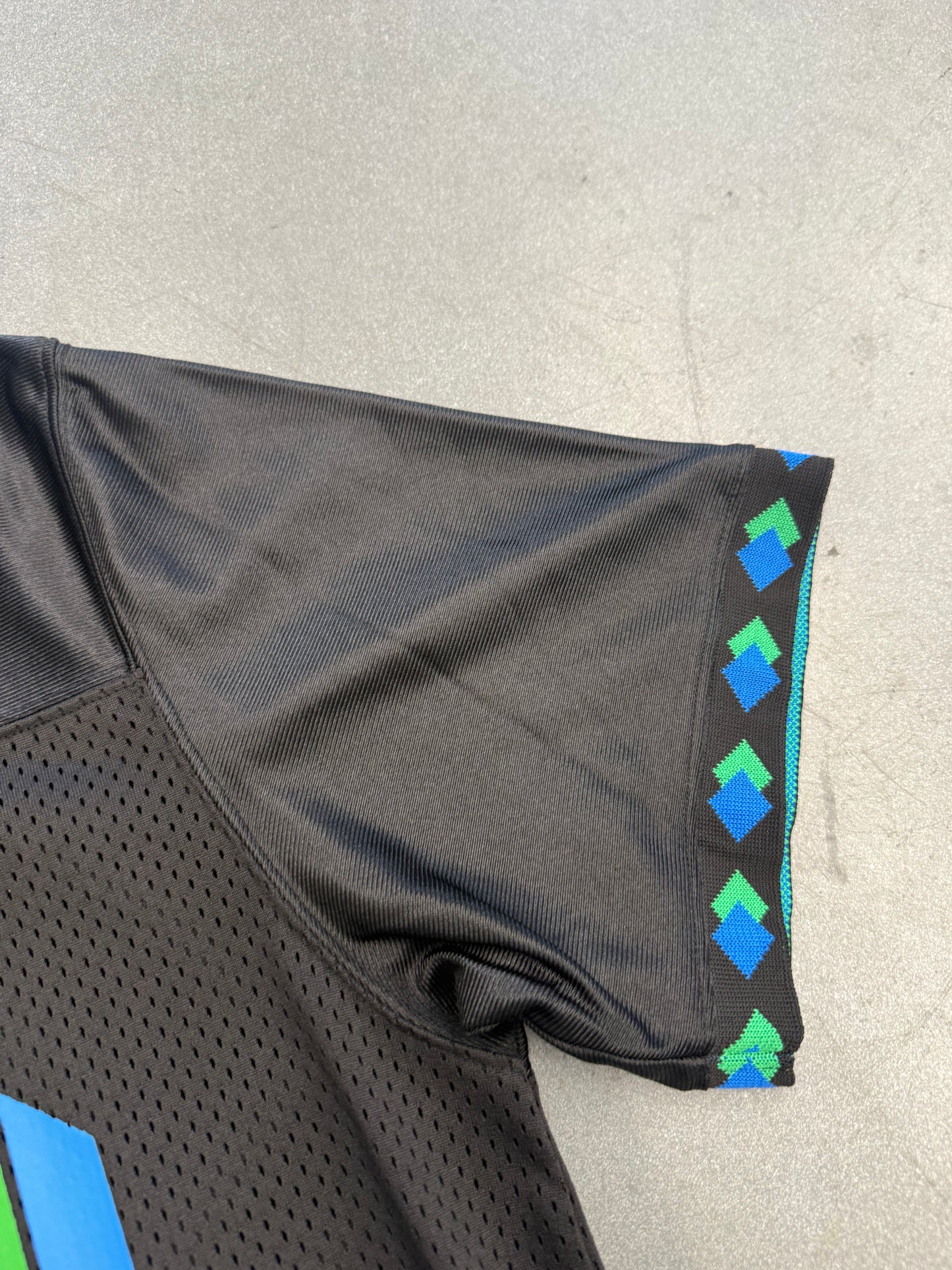 FW13 SUPREME DIAMOND RIB FRIEND OR FOE FOOTBALL JERSEY BLACK