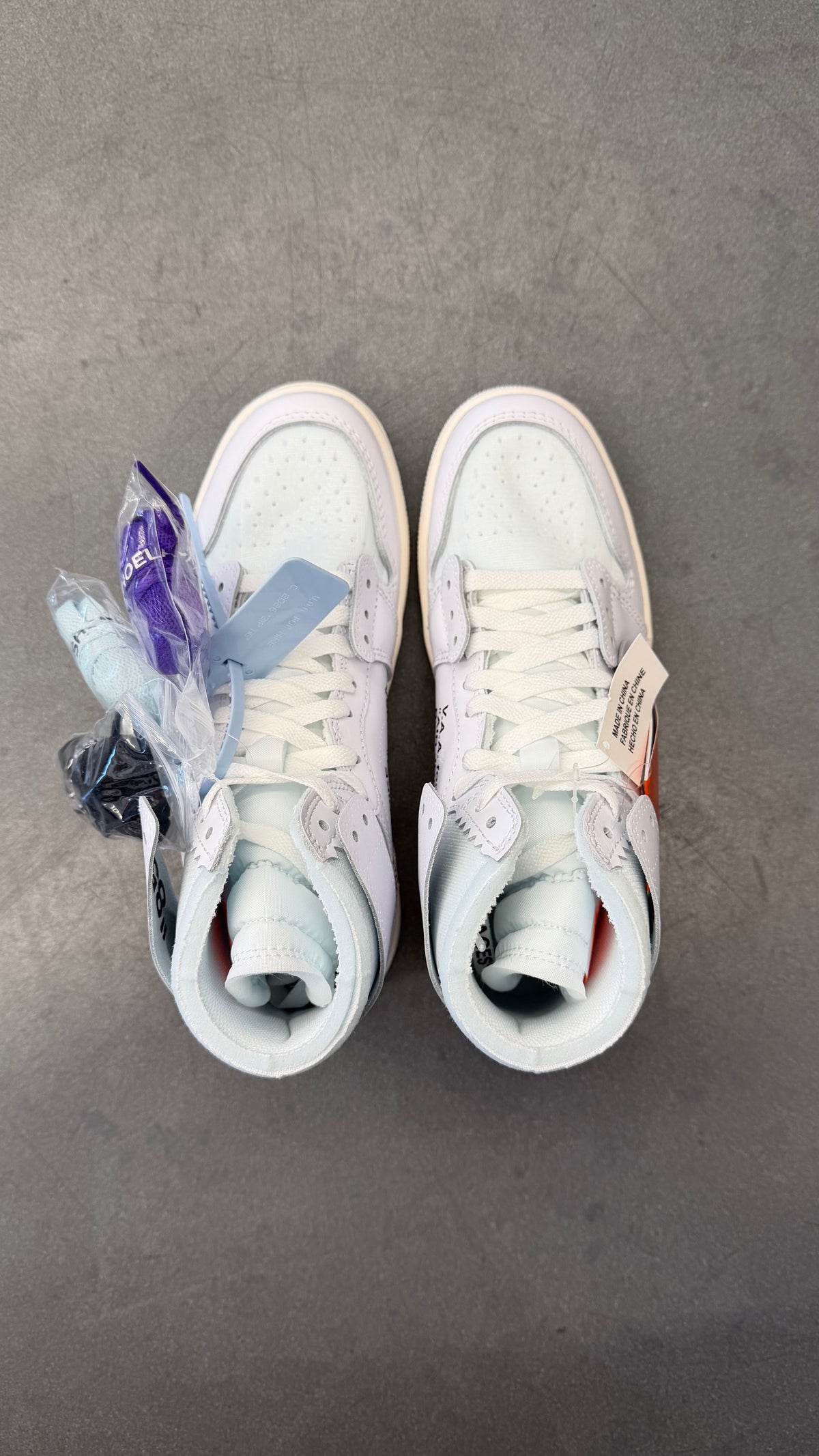 2026 JORDAN 1 RETRO HIGH VIRGIL ABLOH ARCHIVE ALASKA