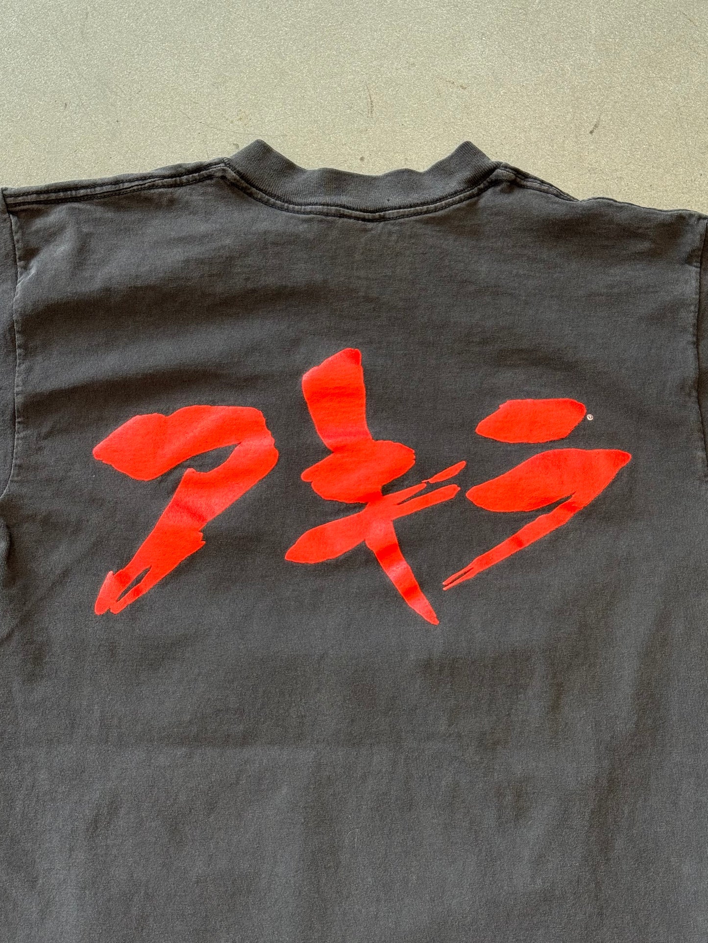 1988 AKIRA NEO-TOKYO IS ABOUT TO EXPLODE MOVIE PROMO TEE (FASHION VICTIM TAG)