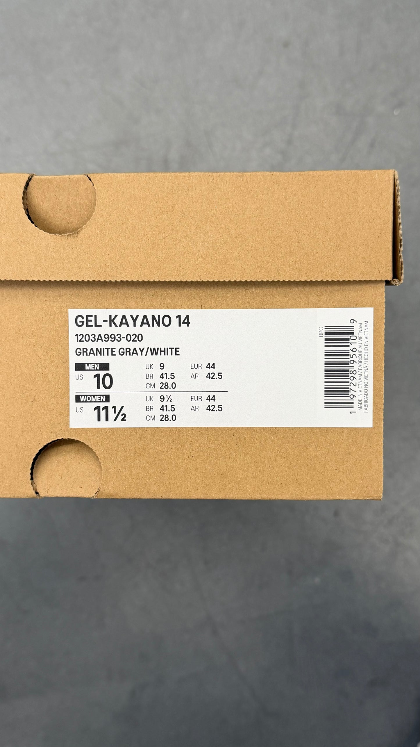 2025 ASICS GEL-NIMBUS 10.1 KITH WHITE PURE SILVER